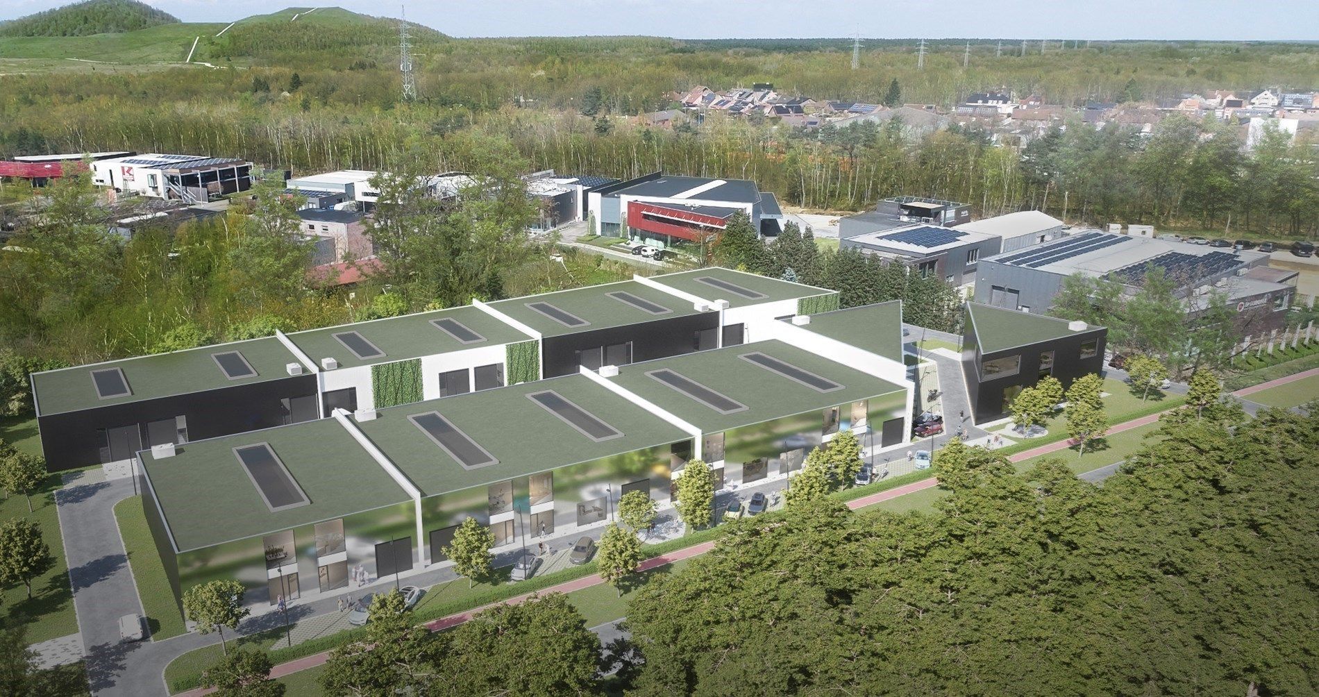 ASPARK - KMO UNIT 20 - 295 m² - nabij E-314 foto {{pictureIndex}}