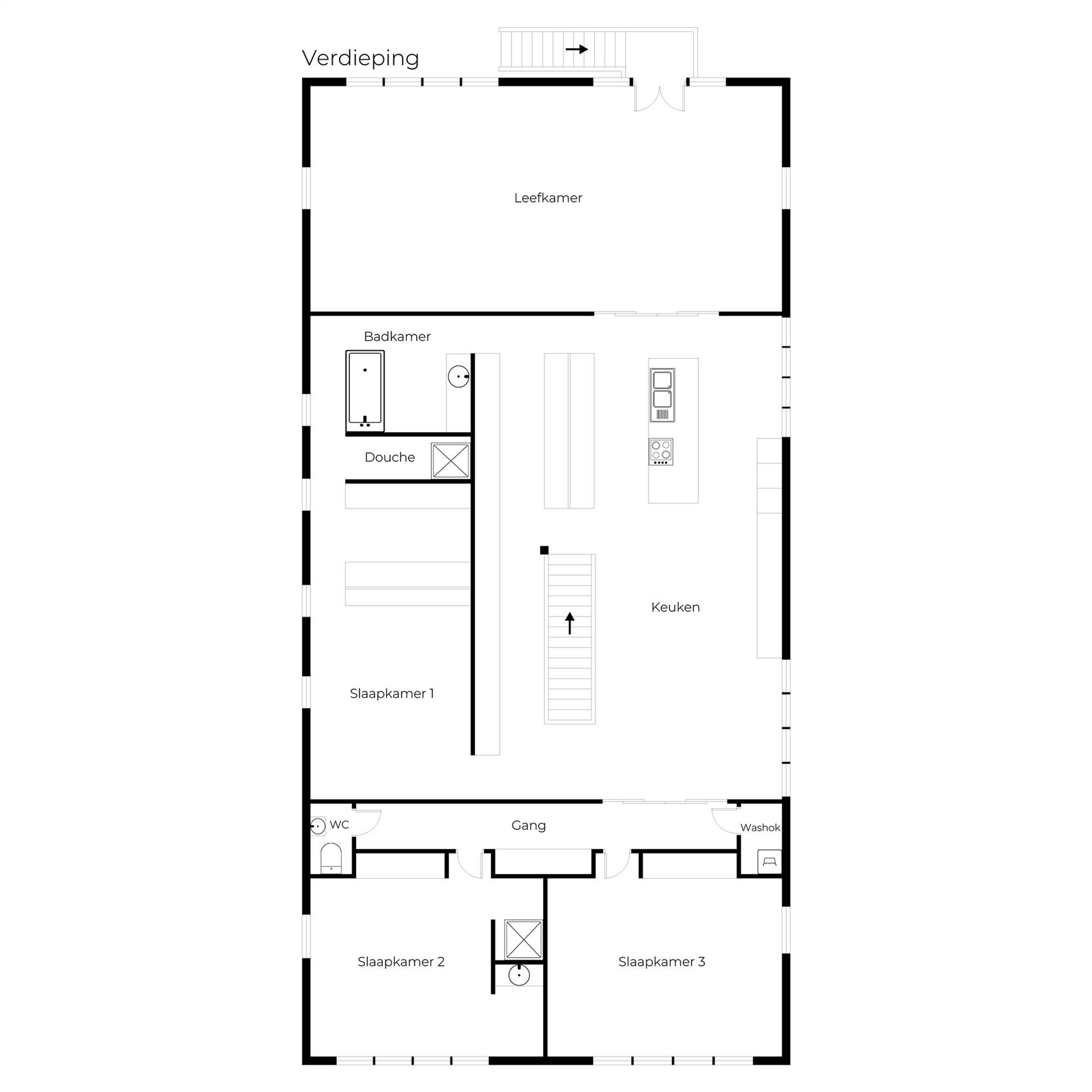 COMMERCIËLE RUIMTE + BIJHOREND APPARTEMENT MET 3 SLAAPKAMERS OP EEN PERCEEL VAN 1257M² TE LEOPOLDSBURG foto 32