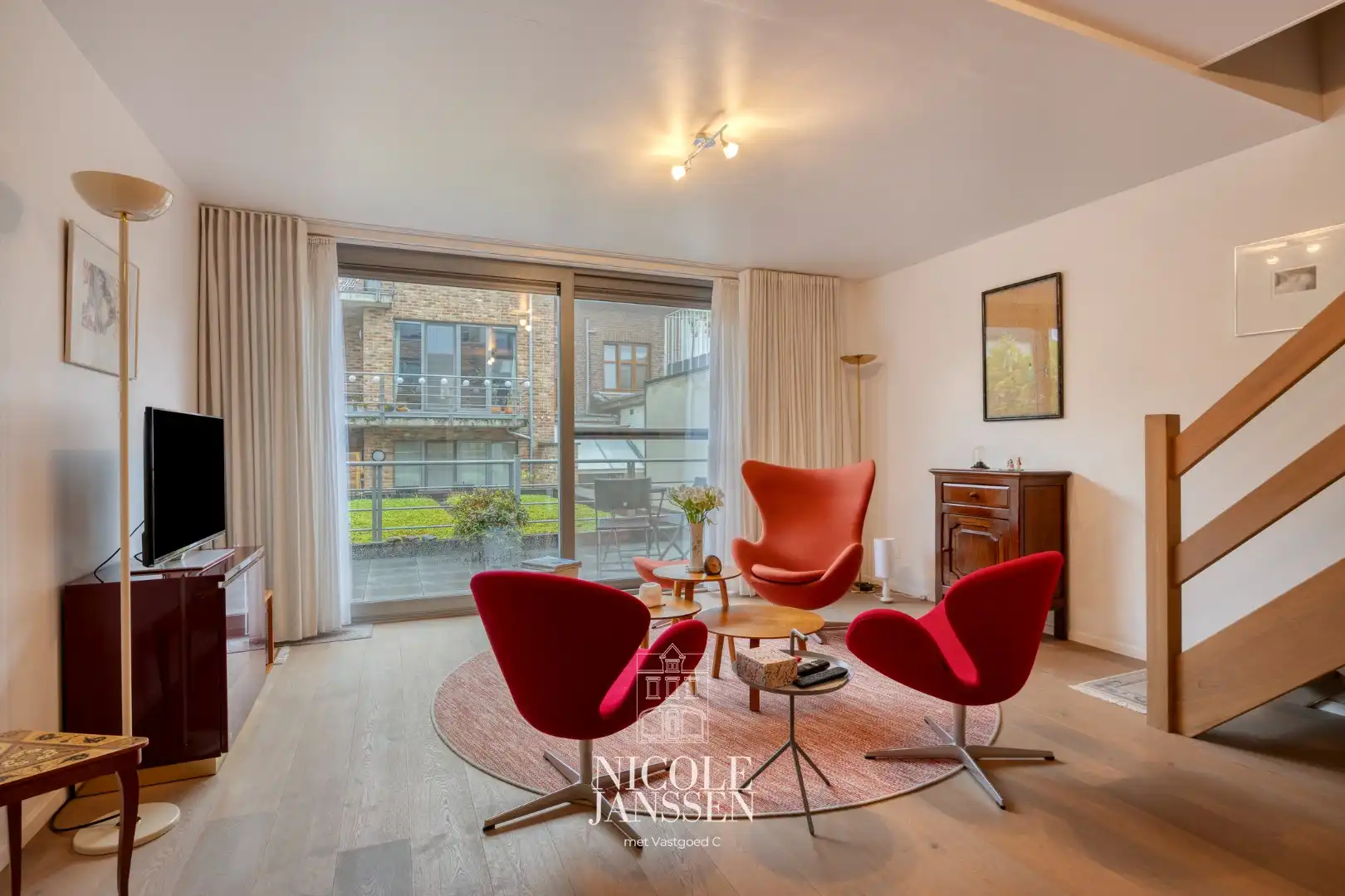 Ruim duplexappartement  foto 6