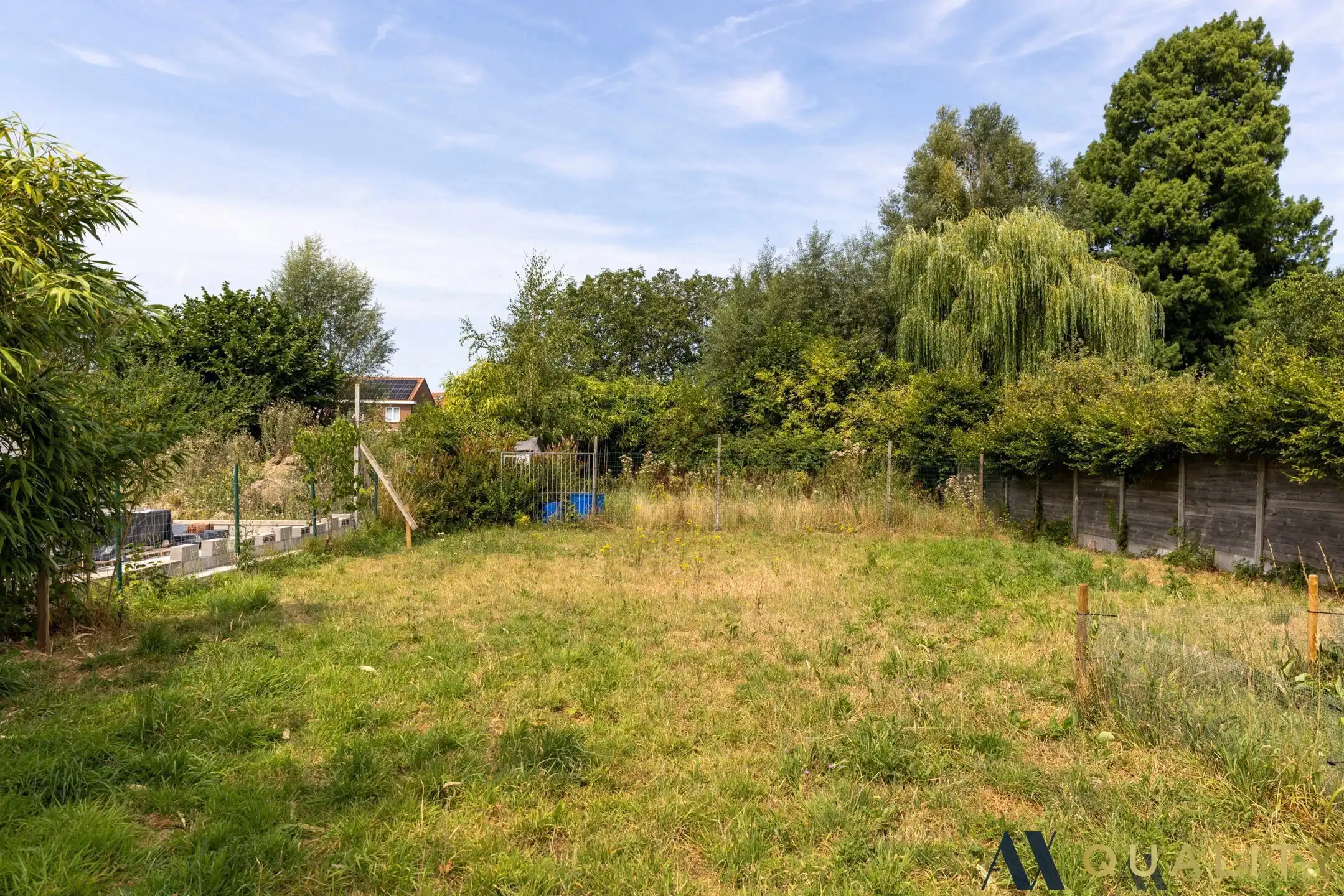 Te renoveren gesloten bebouwing met garage, ruime tuin en groenzicht in Oppuurs foto 22