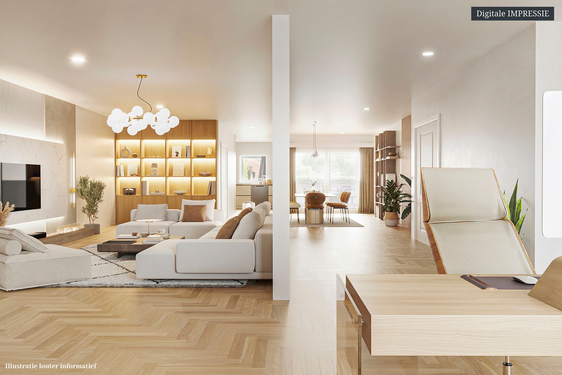 Enorm energiezuinig appartement met zuidelijk terras foto 6