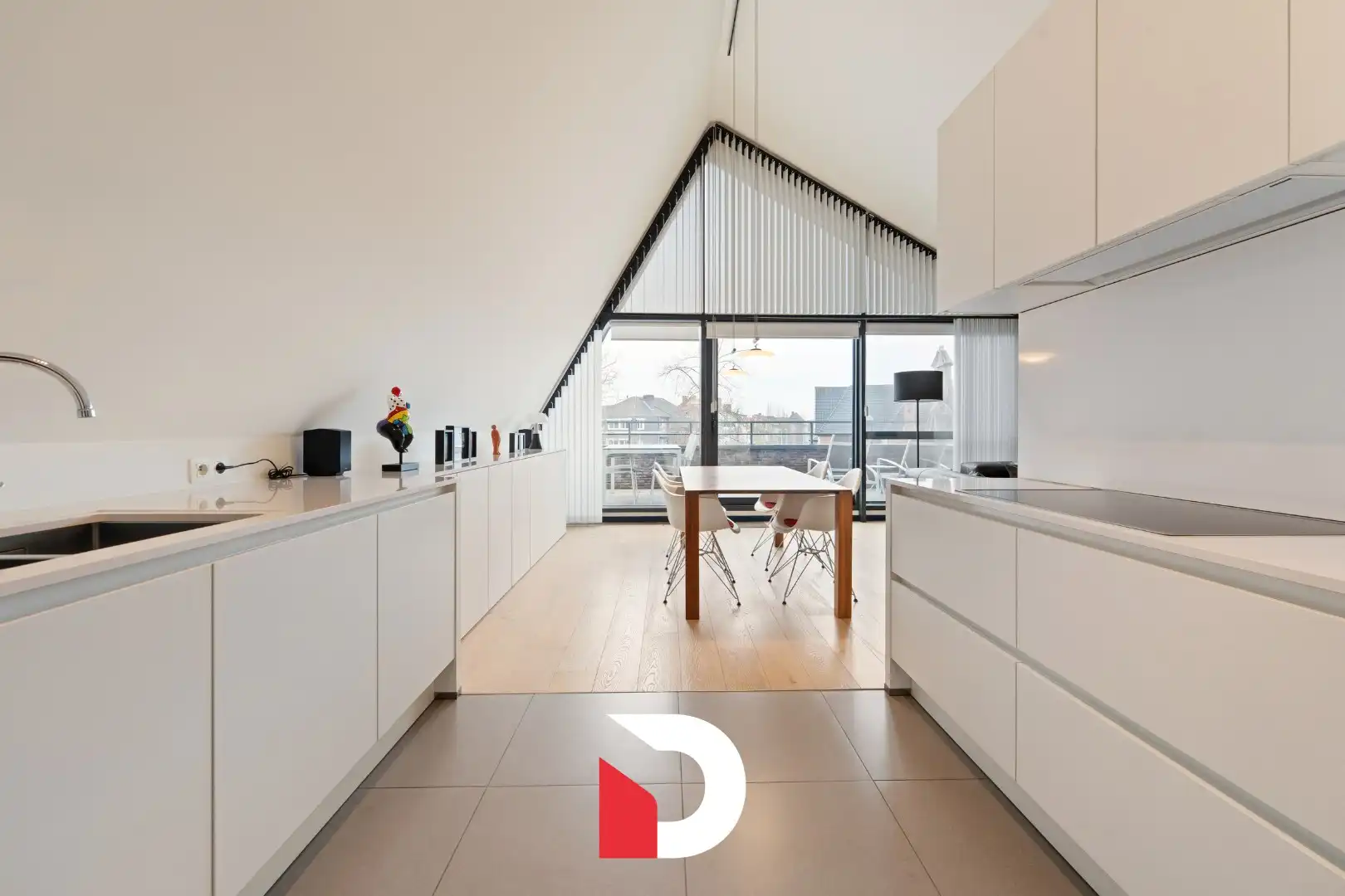 Dakappartement met 3 slk en riant zonneterras te Kristus-Koning foto 11