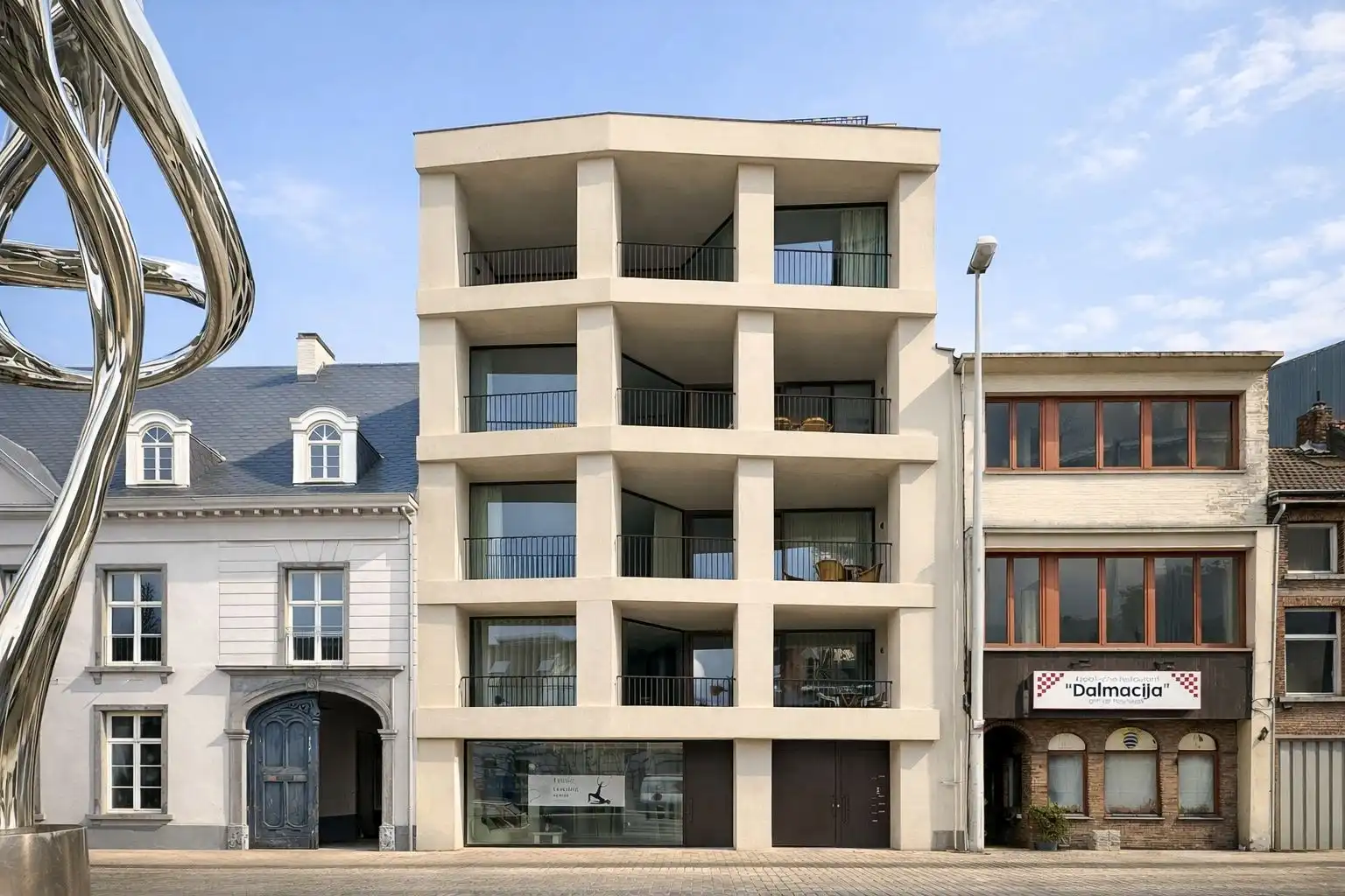 Luxueus nieuwbouwappartement met 2 slaapkamers op de Grote Markt in Sint-Niklaas foto 16