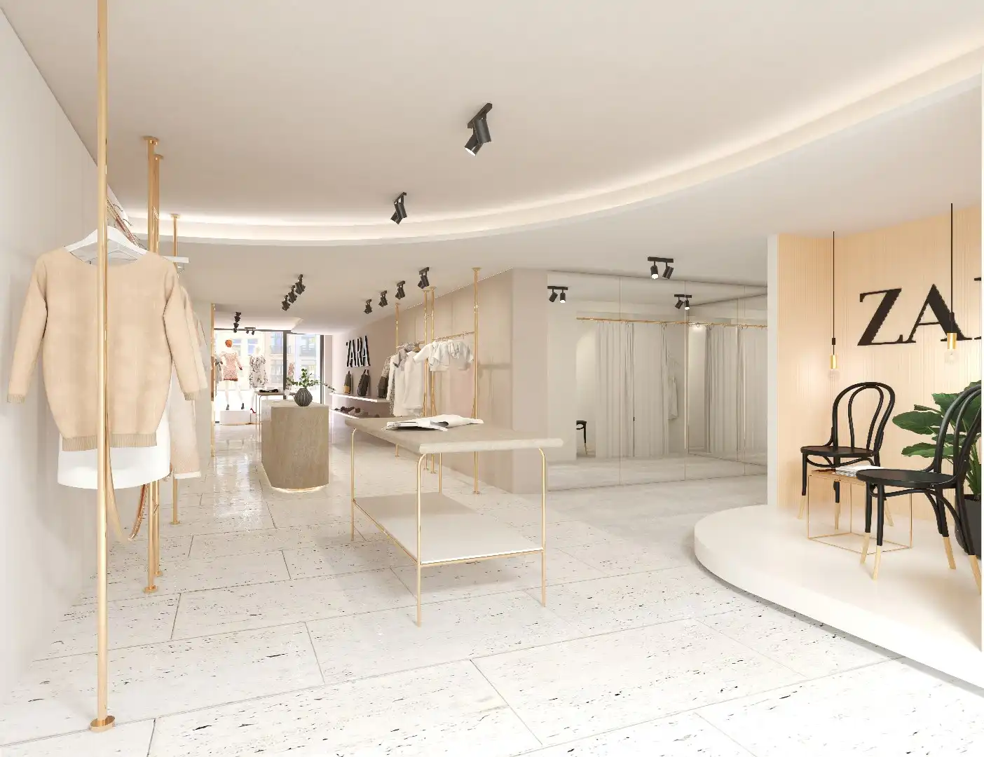 Super energiezuinige BEN handelsruimte op centrale ligging te Blankenberge met goede zichtbaarheid. foto 2