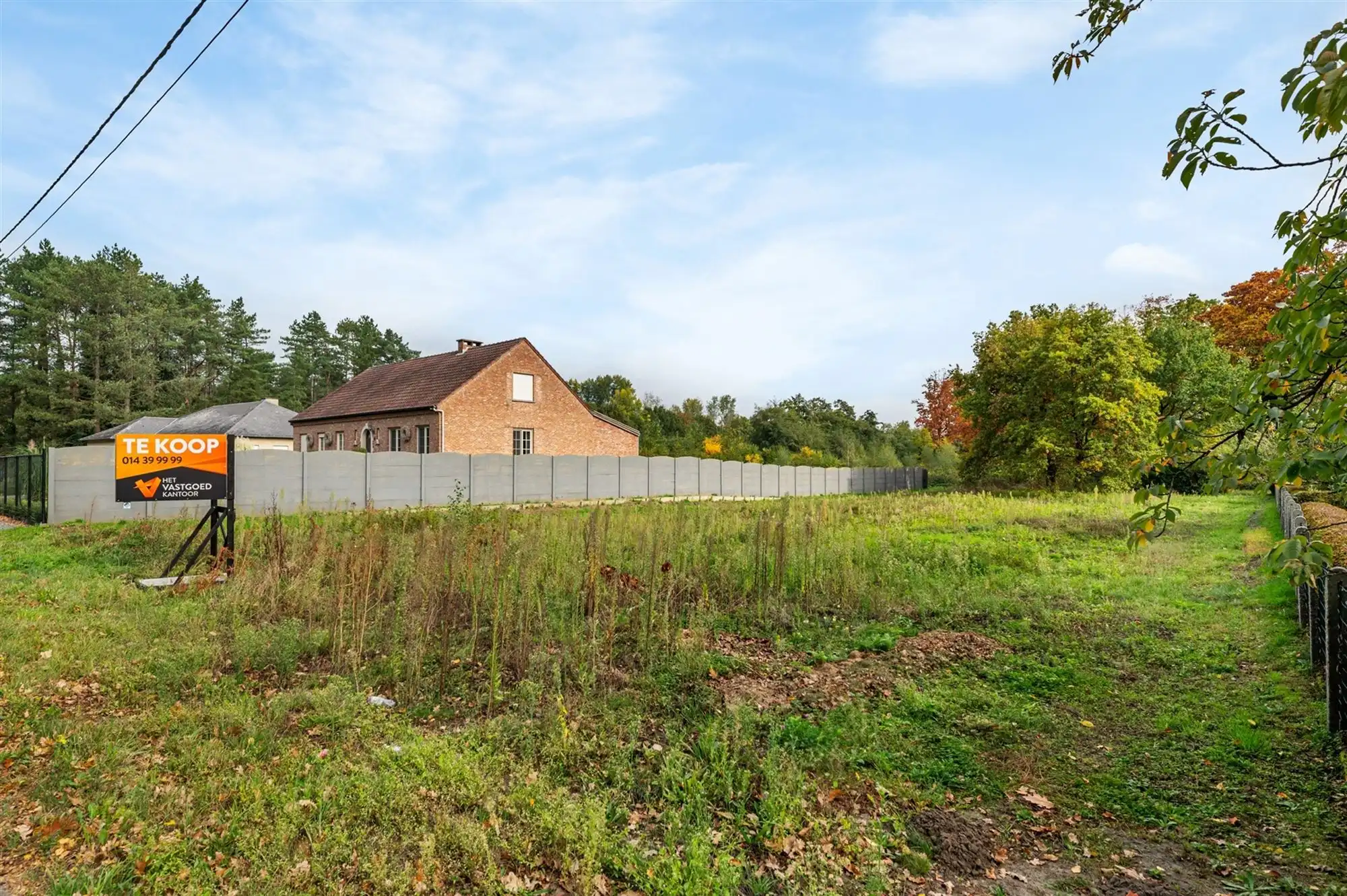 PRACHTIGE BOUWGROND OB 1380M2 TEGEN NATUURGEBIED foto 3