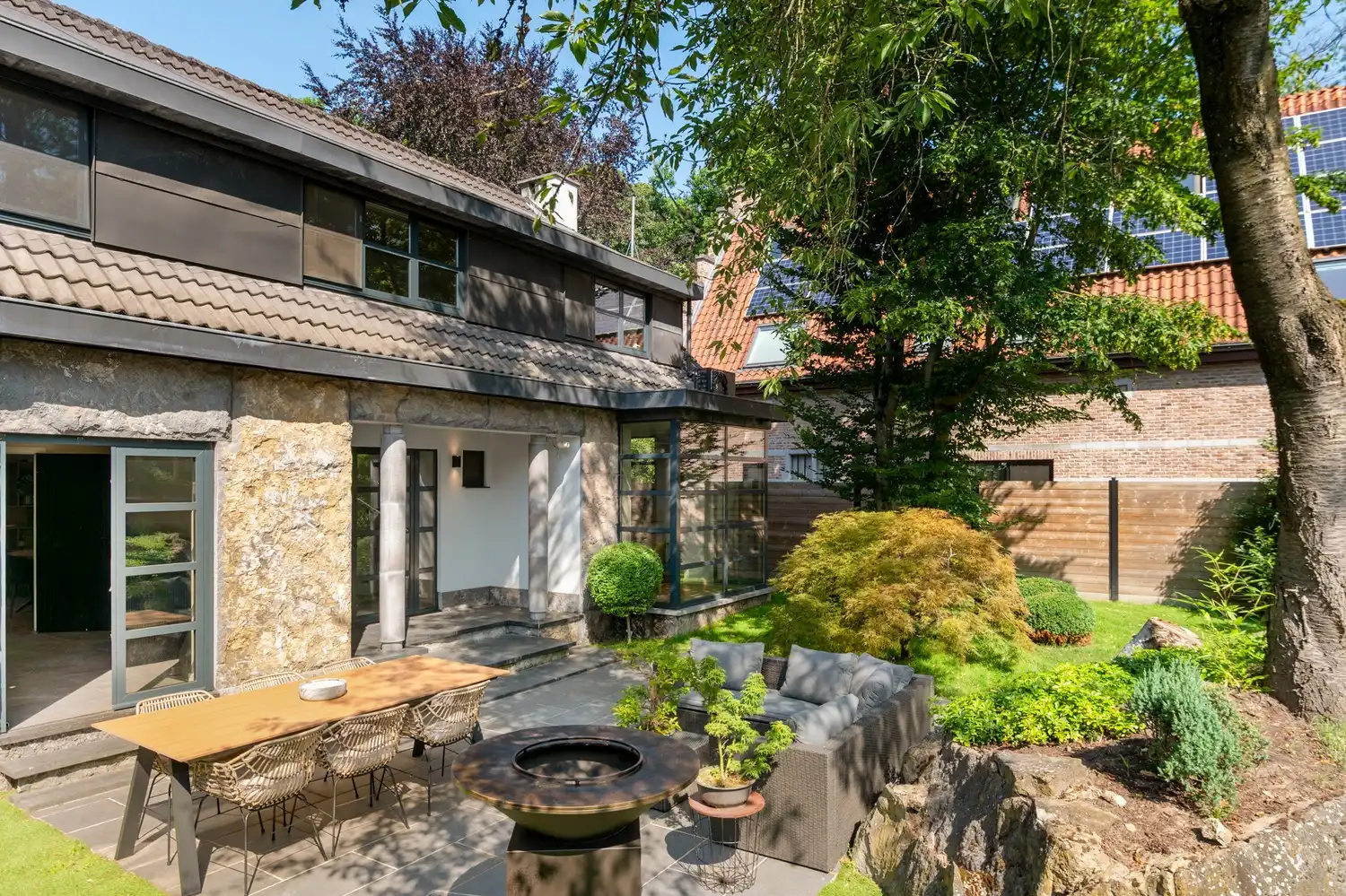 Instapklare open bebouwing met 4 slpkrs en aangename tuin te Edegem foto 16
