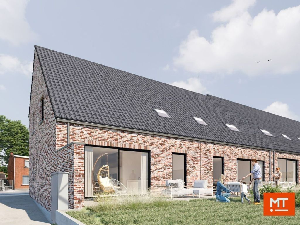3 landelijke nieuwbouwwoningen met 3 slaapkamers en zongerichte tuin in de dorpskern van Beselare foto 7
