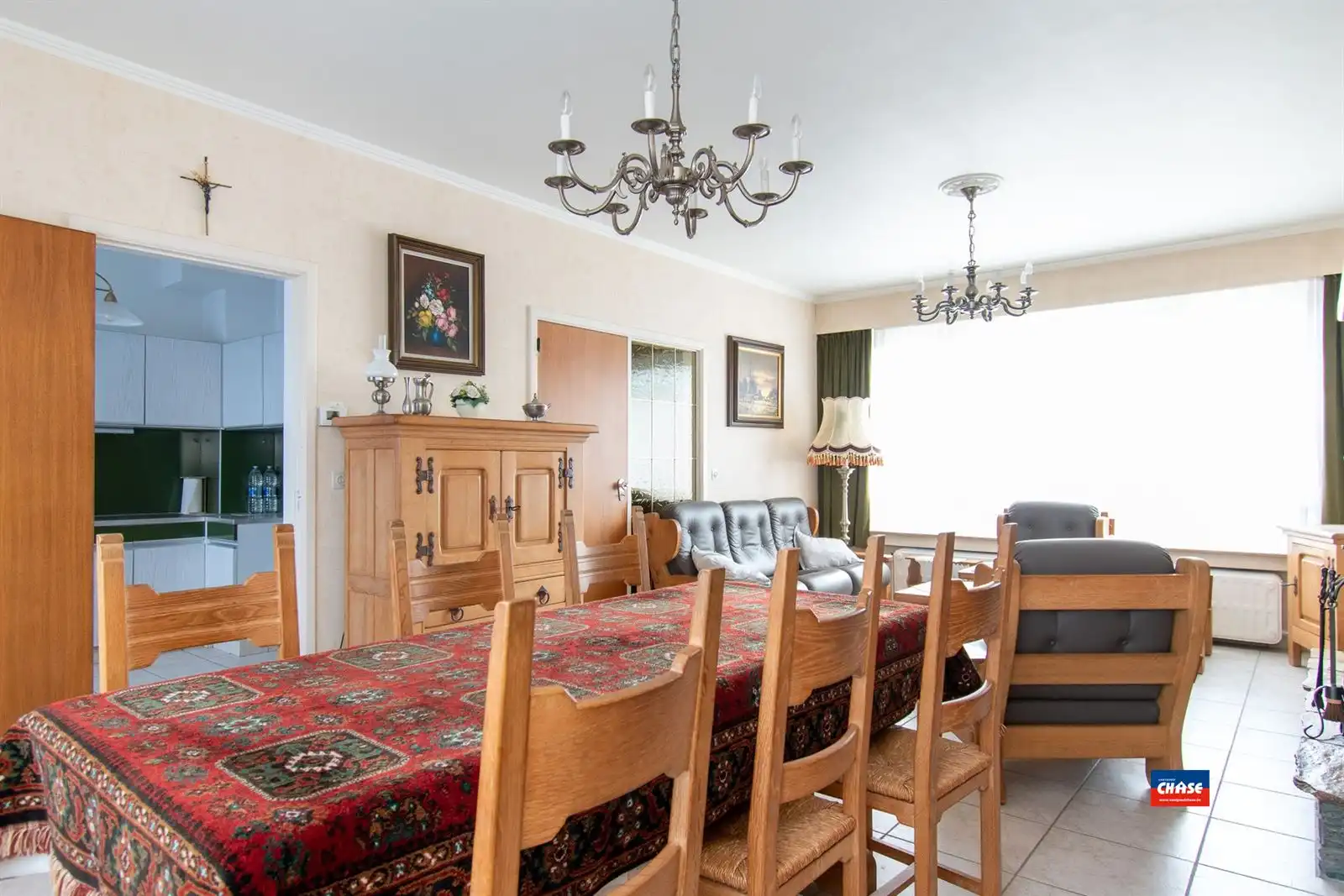 Deels te renoveren bel-étage met 3 slpks, garage + tuin foto 7