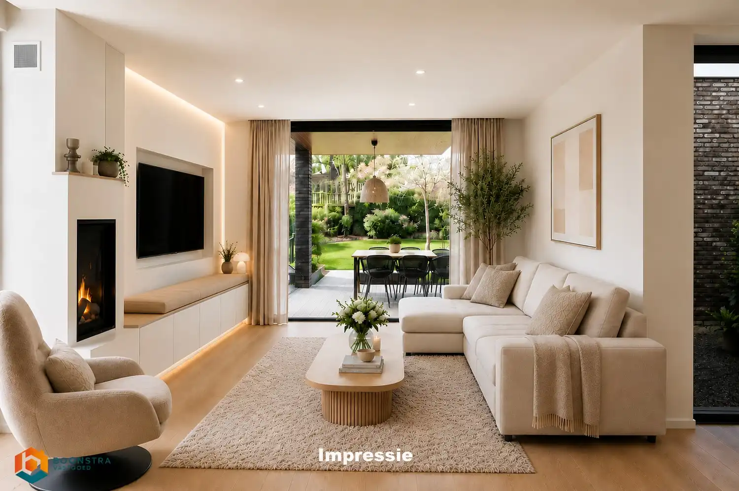 Energiezuinige villa met zwembad, wellness en praktijkruimte op een perceel van 998 m² te Putte foto 5