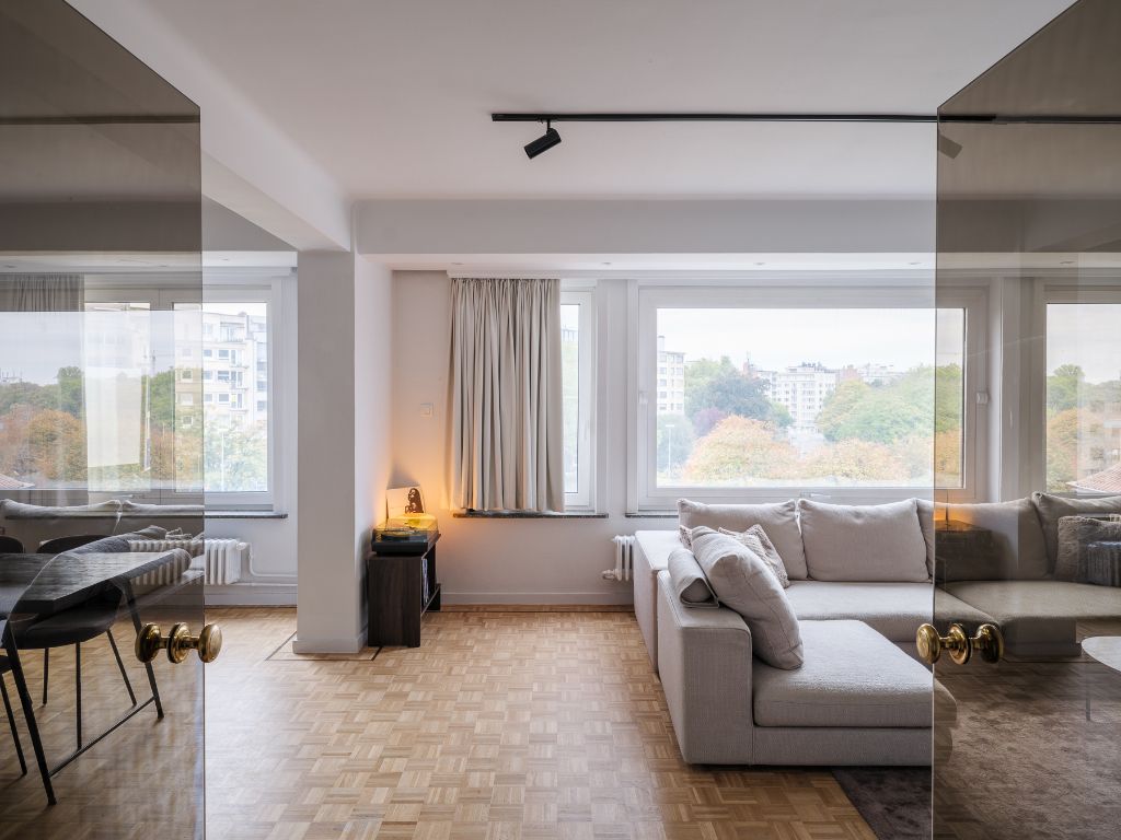 Kwalitatief hoekappartement (BVO 118 m²) met terras en een weids zicht over het Zuidpark en de torens van Gent. foto 8