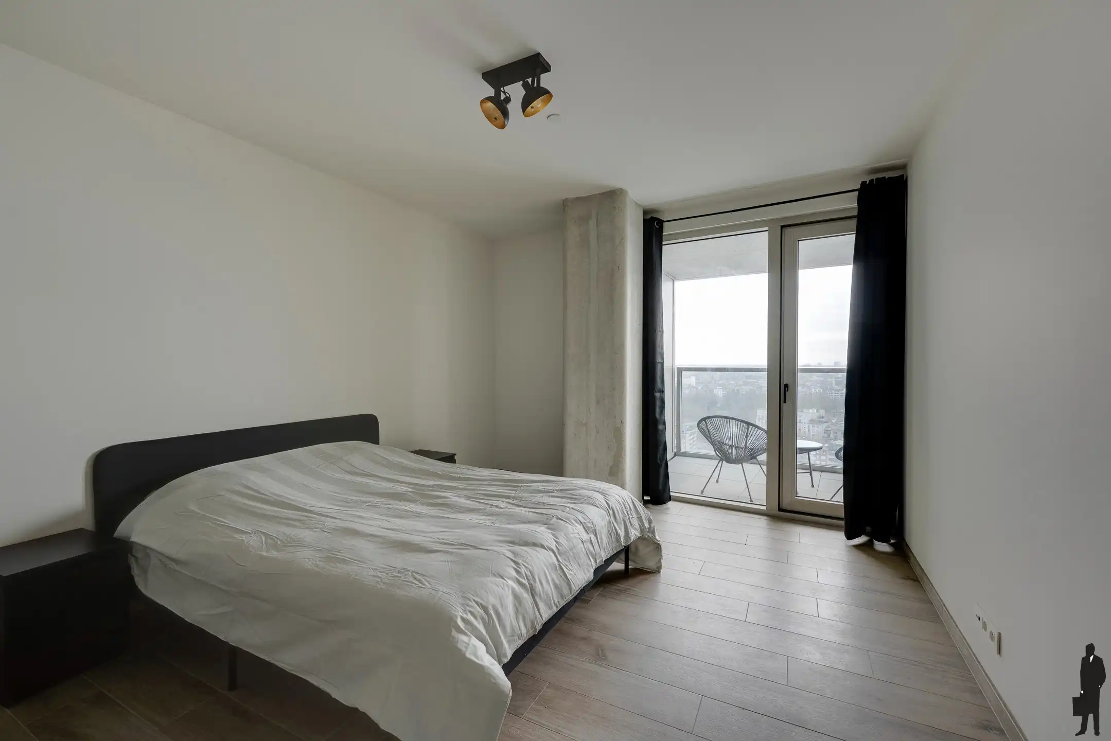 Exclusief 2-slaapkamer appartement op de 20ste verdieping | Antwerp Tower foto 8