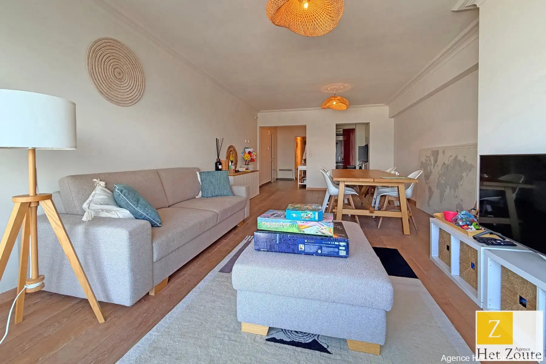 Gezellig appartement met frontaal zeezicht - Het Zoute foto 2