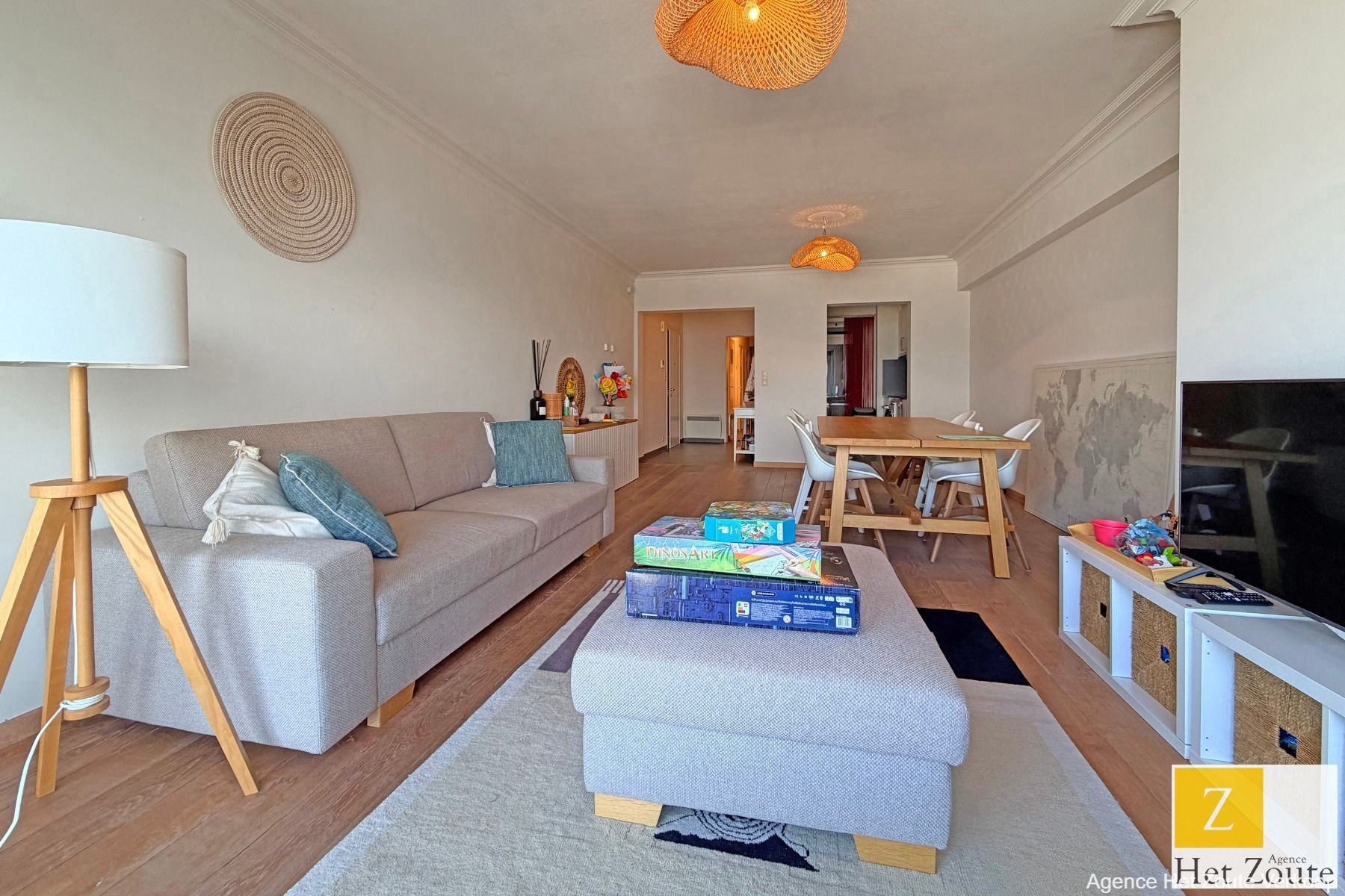 Gezellig appartement met frontaal zeezicht - Het Zoute foto 2