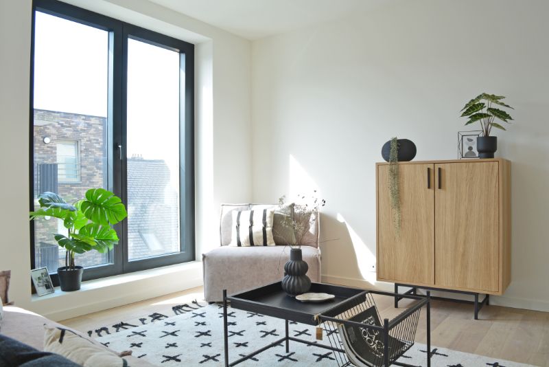 Modern nieuwbouwappartement te koop in Roeselare met gunstige oriëntatie foto 2