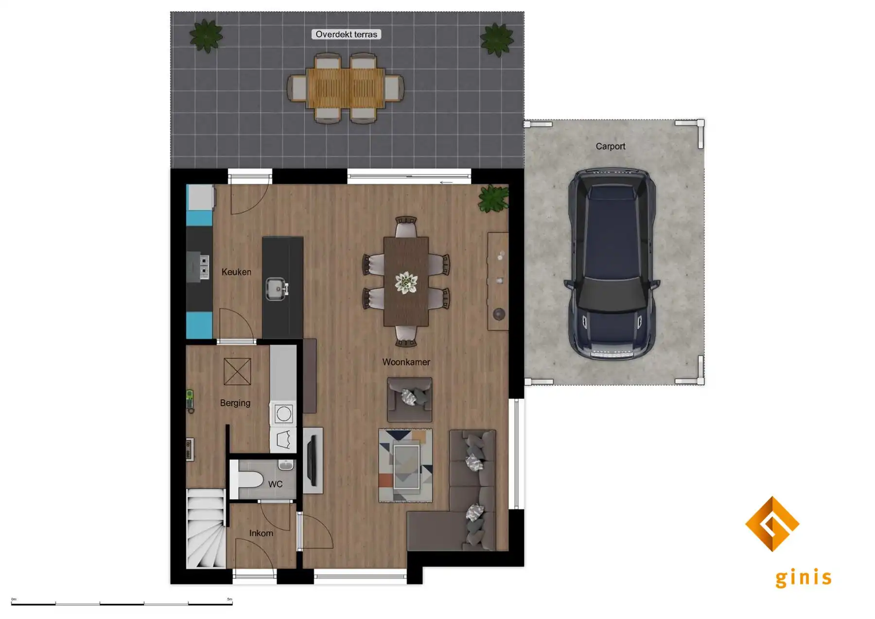 Recente woning met 3 slaapkamers op een mooi perceel van 4a12ca, in een rustige, kindvriendelijke en groene omgeving. foto 24