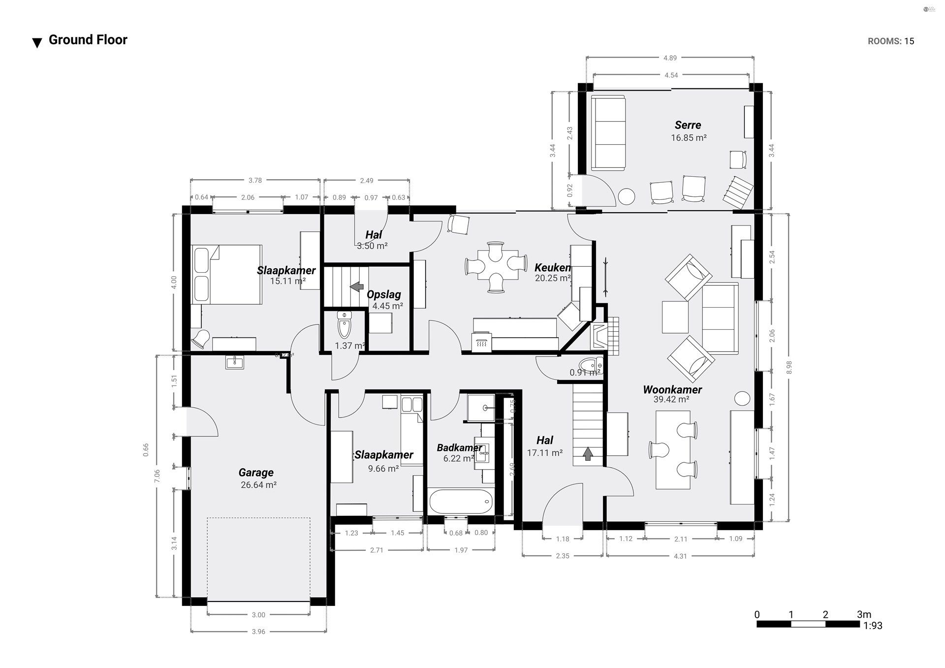 Gelijkvloers, verzorgde en solide woning  foto 20