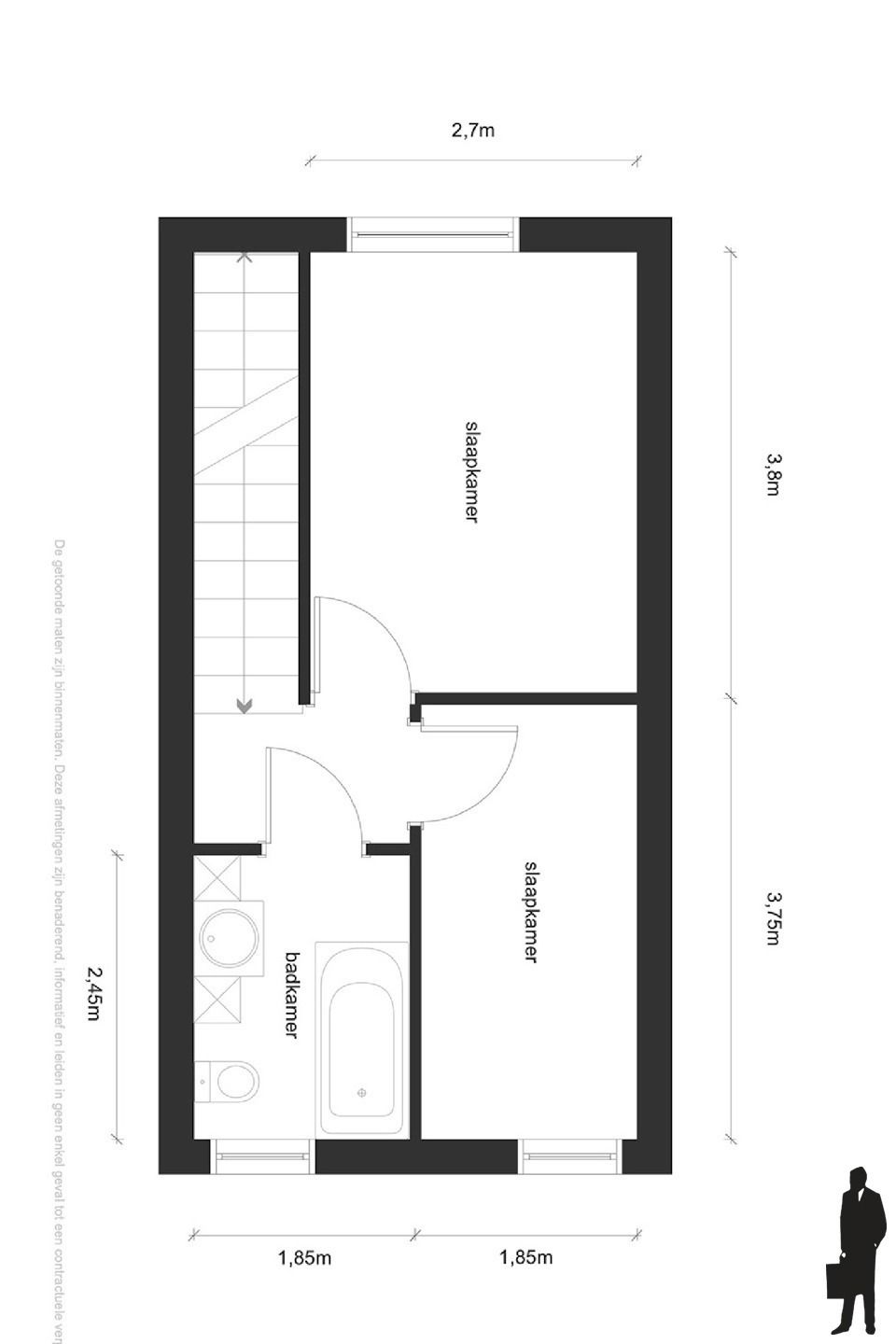 Woning in doodlopende straat met 2 slk, 2 badk en tuin op een perceel van 379 m². foto 14