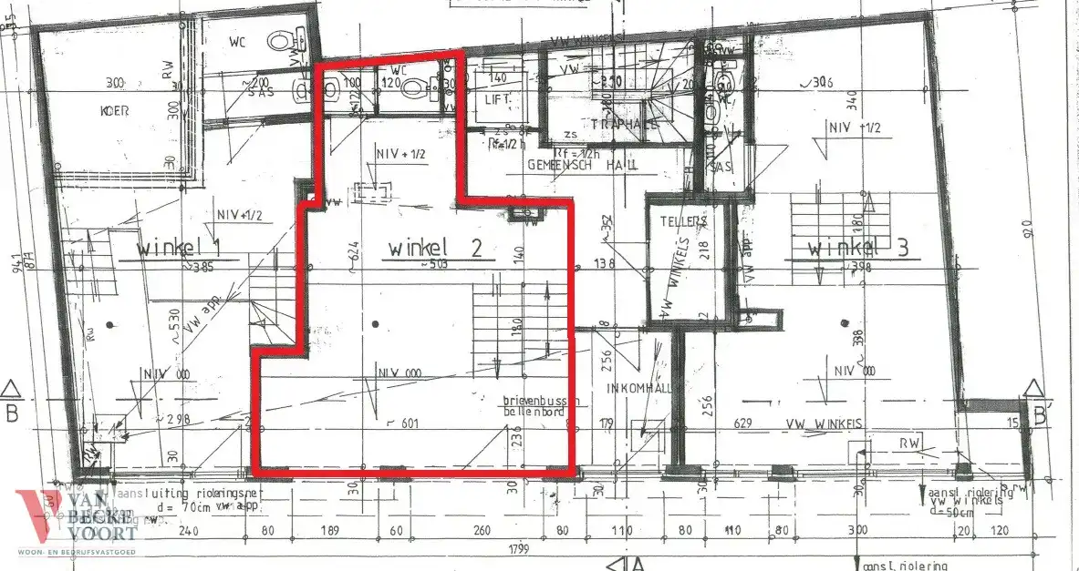 Handelsgelijkvloers 66m² foto 9