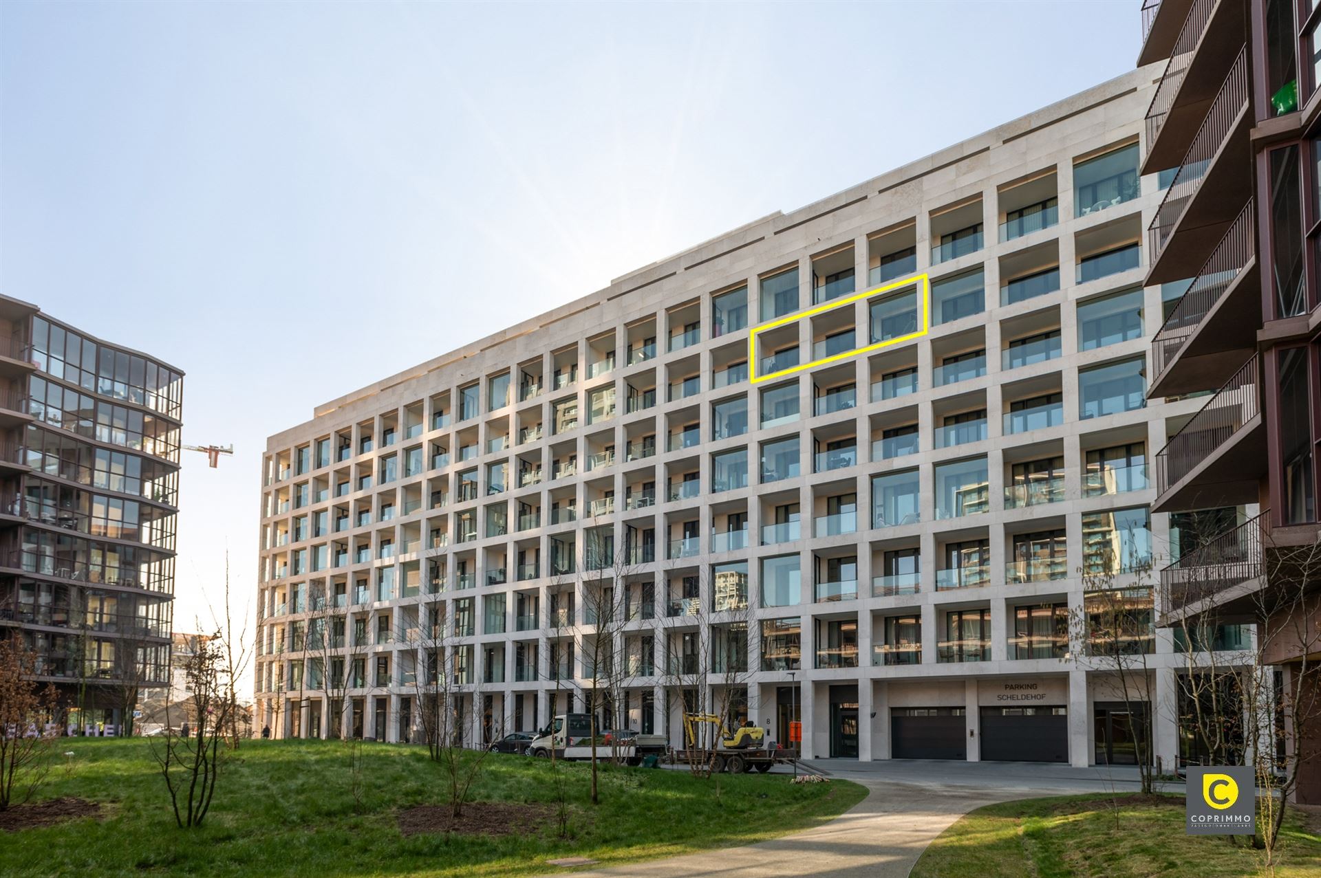 Nieuwbouw 1 slaapkamer appartement op het Nieuw Zuid foto {{pictureIndex}}