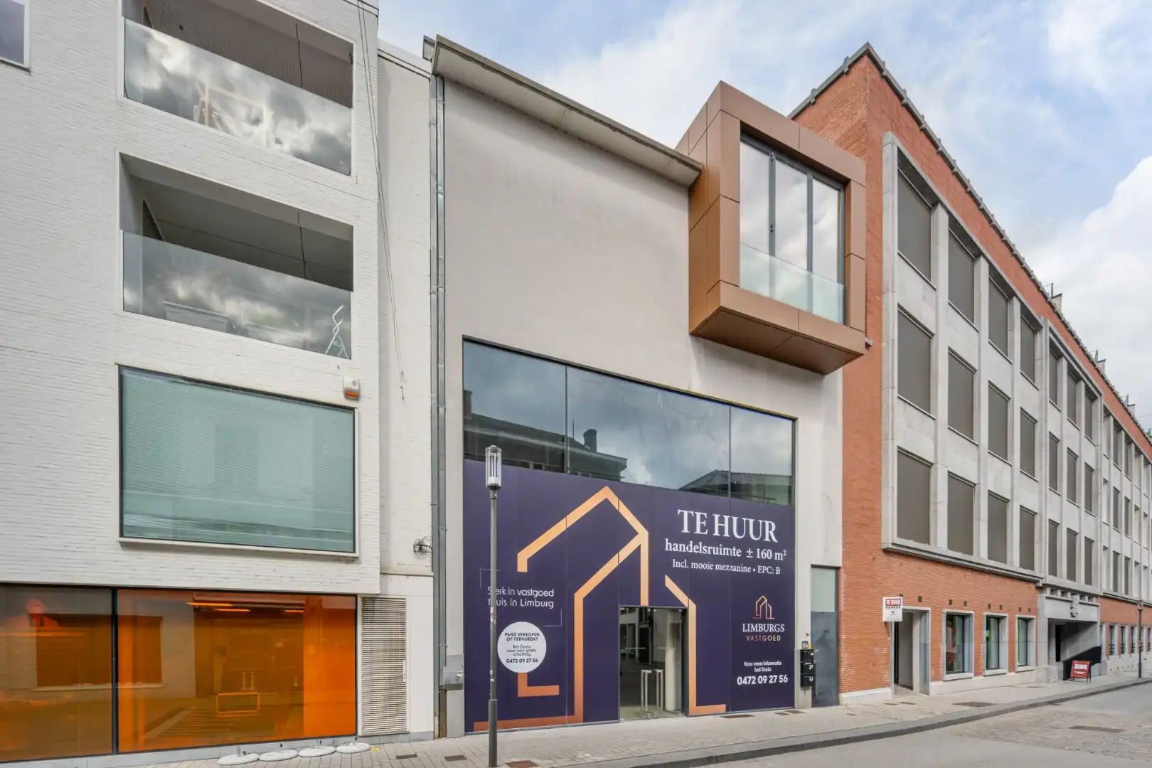 Handelspand, 150m², met 1-slaapkamerappartement op topligging in het centrum  foto 14