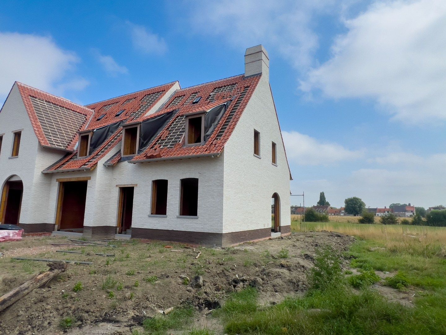 Nieuwbouw hoekwoning rustig gelegen te Lapscheure. foto 2