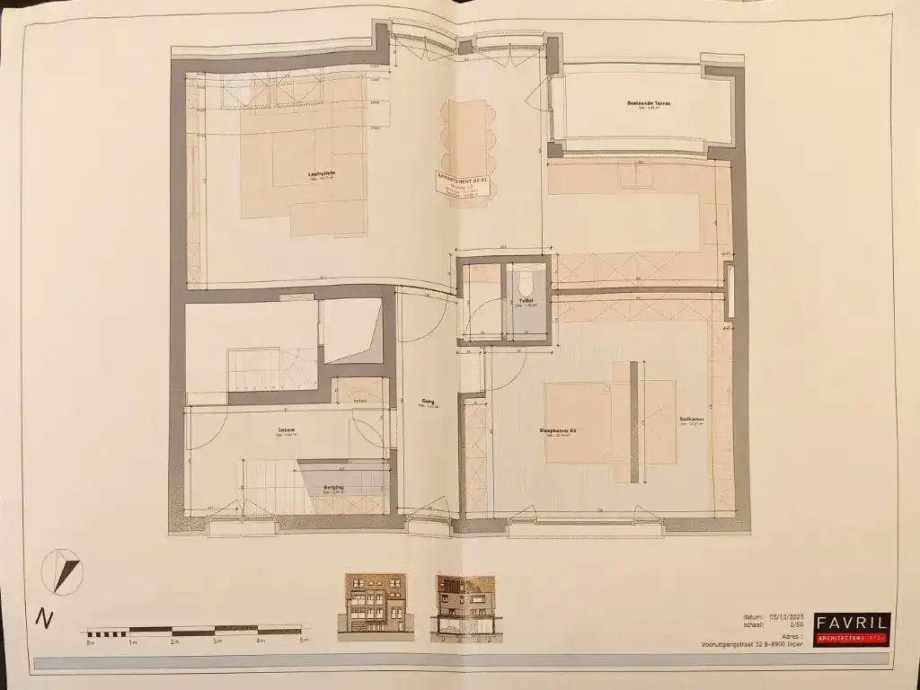 Exclusief nieuwbouwappartement nabij de Ieperse Vestingen foto 2
