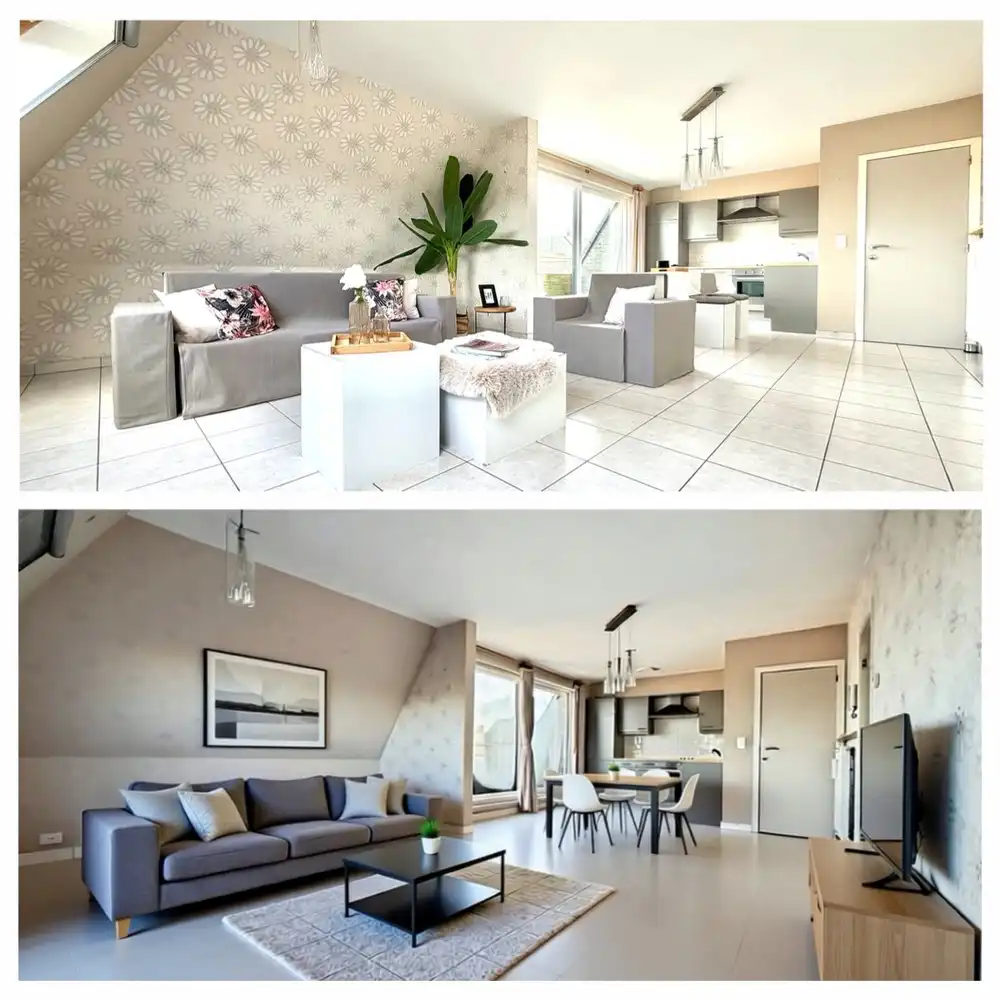 Instapklaar appartement MET garage in Residentie Spanje in het centrum van Koekelare foto 2