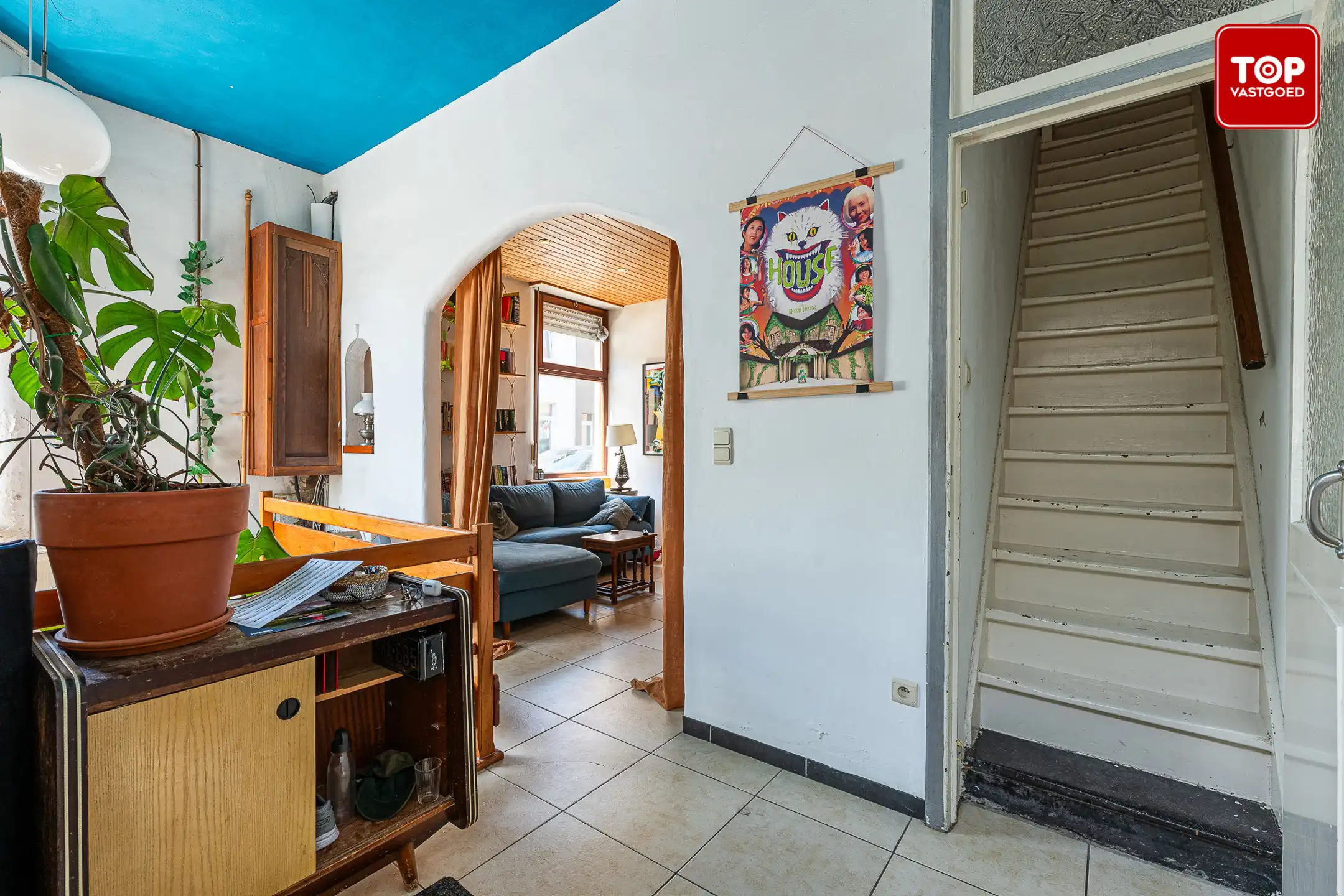 Charmante hoekwoning met 2 slaapkamers nabij centrum Gent foto 3