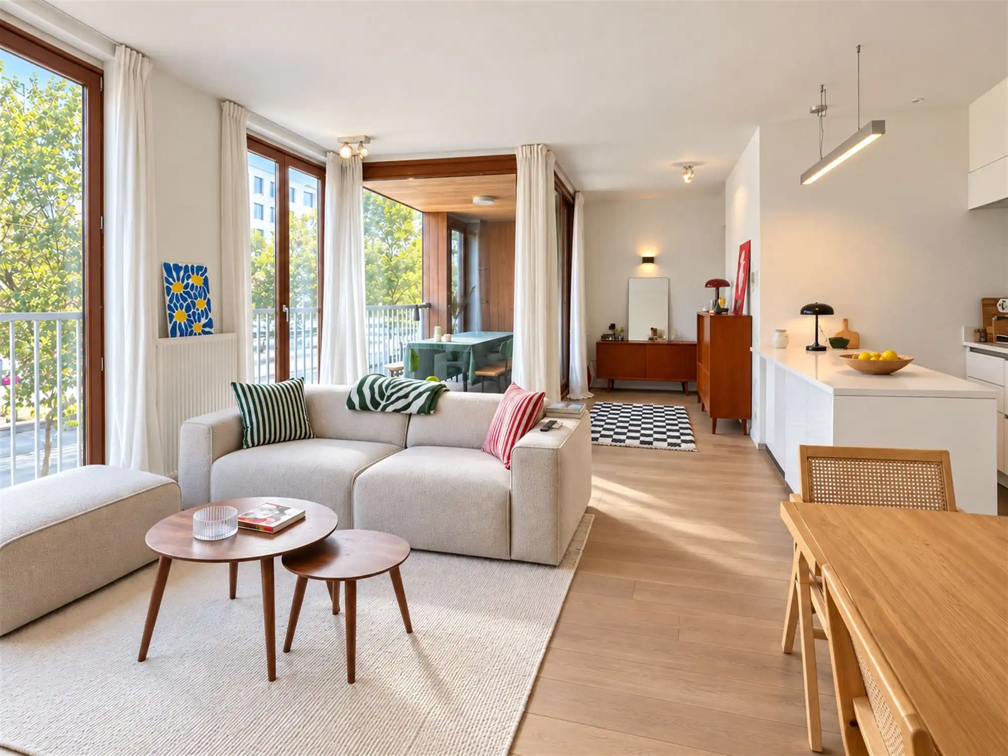 Prachtig recent appartement met terras aan 't MAS  foto {{pictureIndex}}