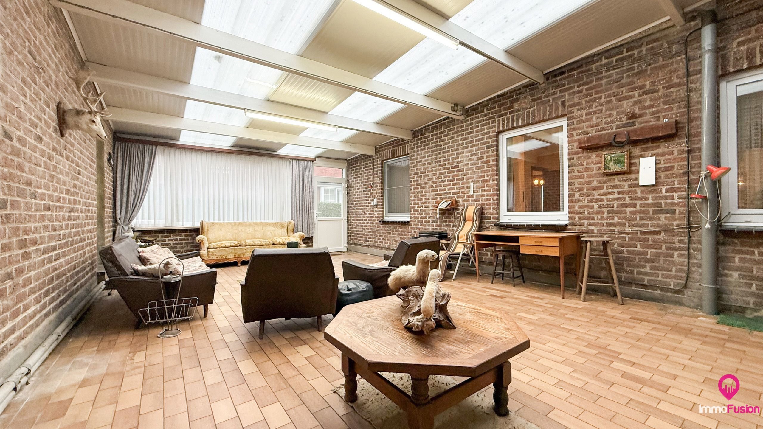 Bungalow met grote werkplaats en weide op 42 are in Alken foto 24