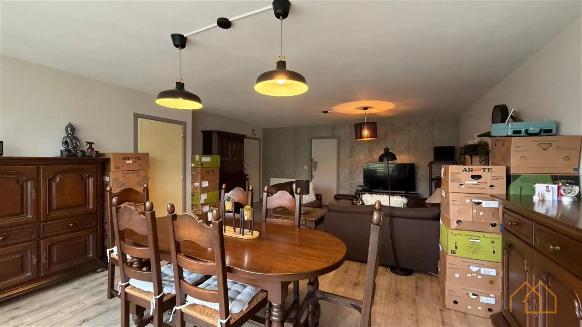 Appartement met 2slk, grote living, en eigen garage  foto 4