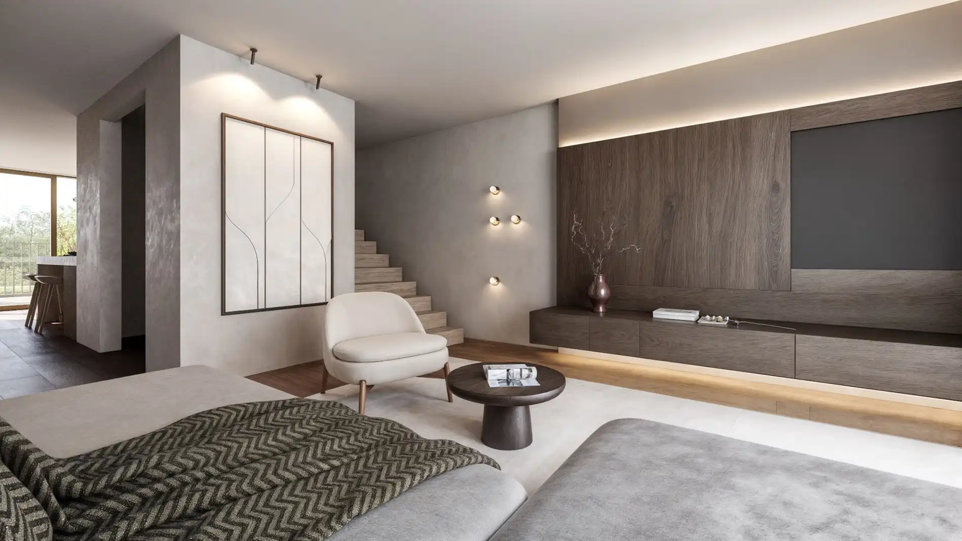 Nieuw, zuidgericht duplex woonappartement nabij centrum Knokke, Zegemeer & Scharpoord. Inpandige parking te koop. foto 2