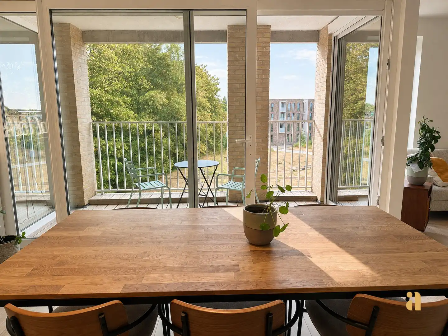 Elke kamer heeft het perfecte uitzicht in dit appartement! foto 7