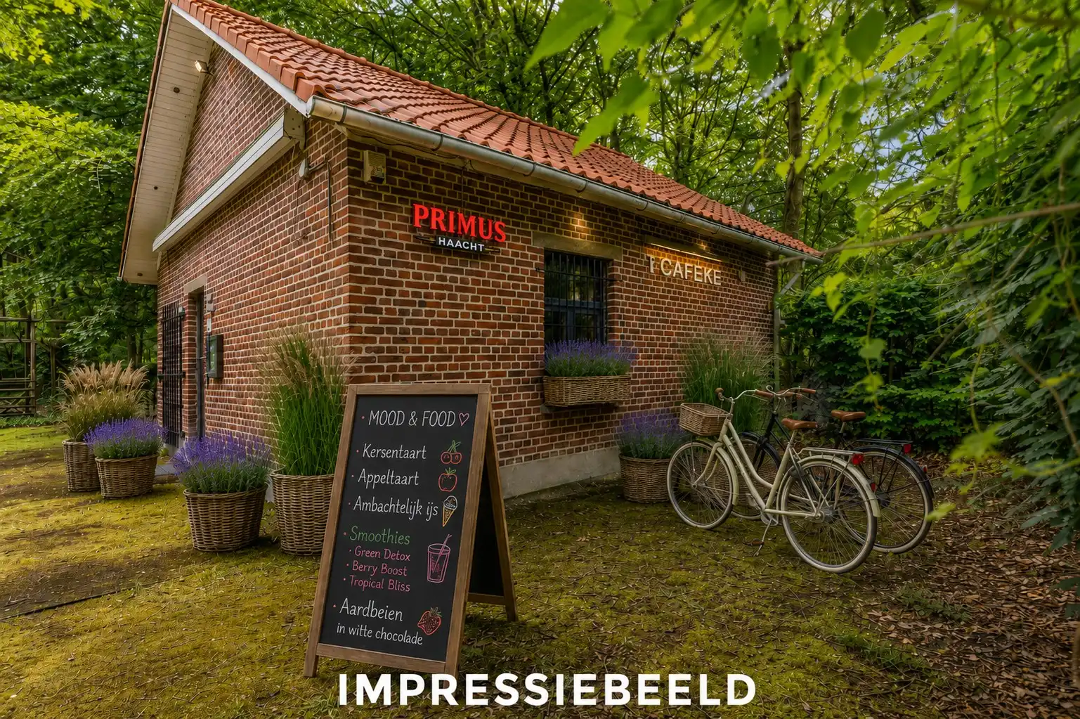 Authentiek horecapandje ideaal voor een healthy coffee-, lifestyle- en natuurconcept in het Dilserbos-Sparrendal. foto 2