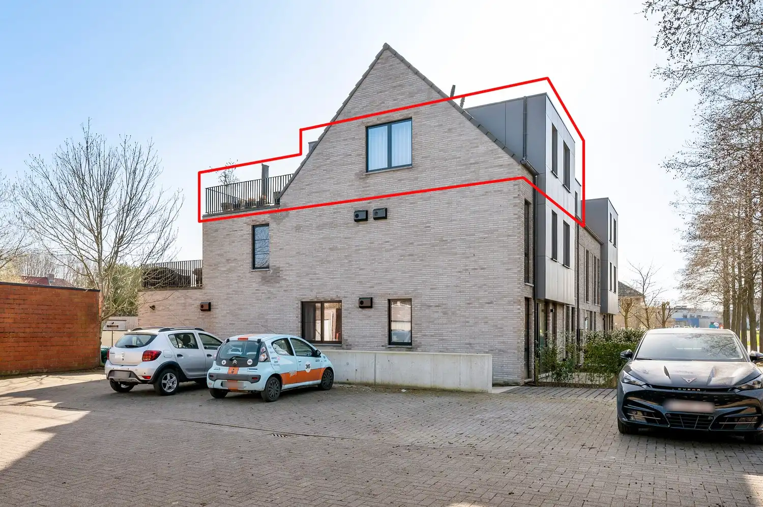 LUXE-APPARTEMENT I 2 STAANPLAATSEN I EPC= E19 I RUSTIG GELEGEN foto 36