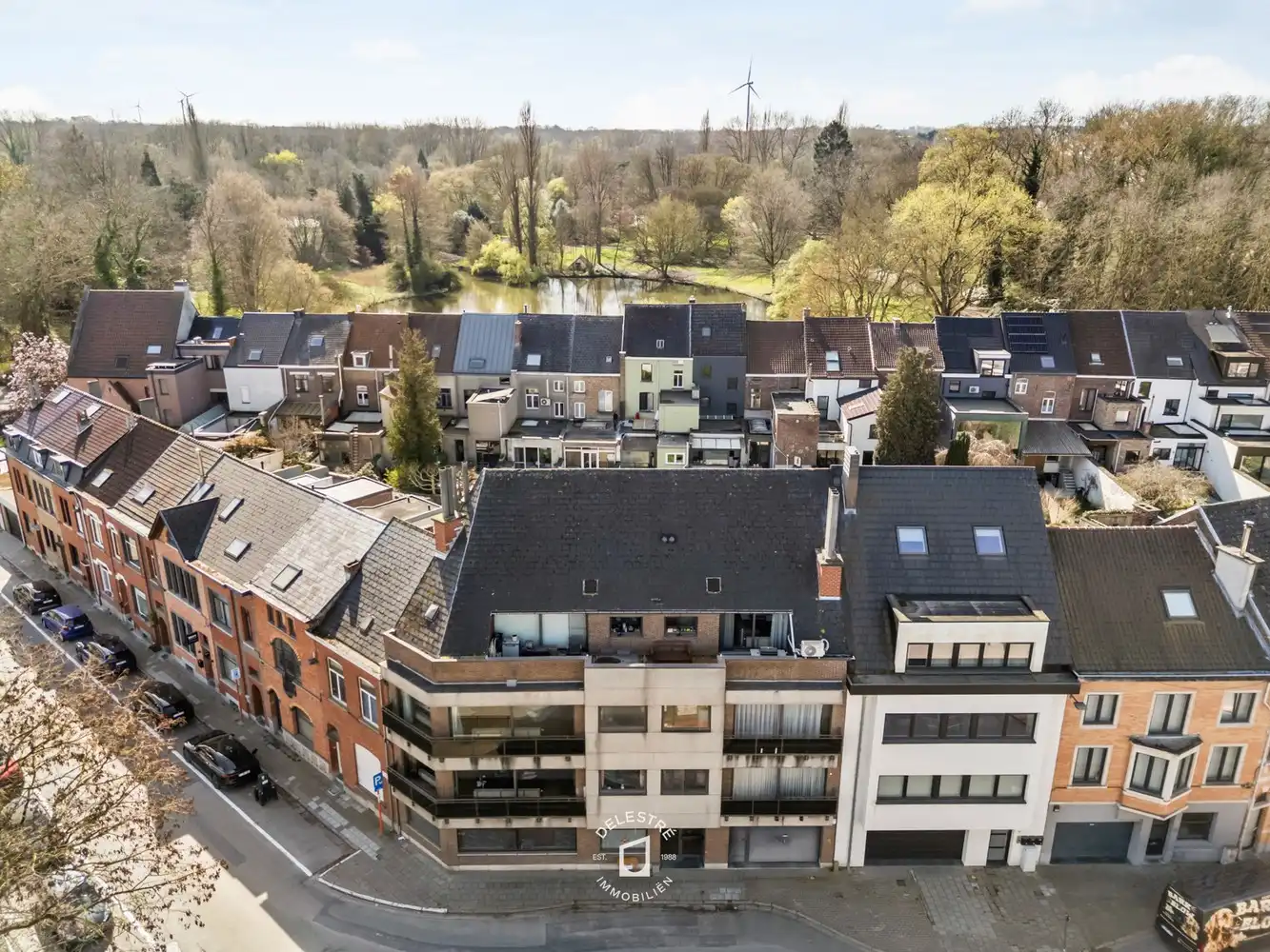 ** IN OPTIE NA EERSTE DELESTRE IMMO KIJKDAG ** Instapklaar appartement met terras nabij het Stadspark van Aalst foto 18