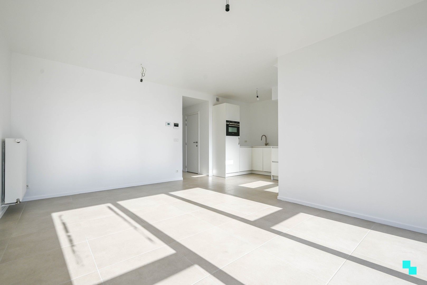Gunstig gelegen éénslaapkamerappartement te Beveren-Leie foto 2