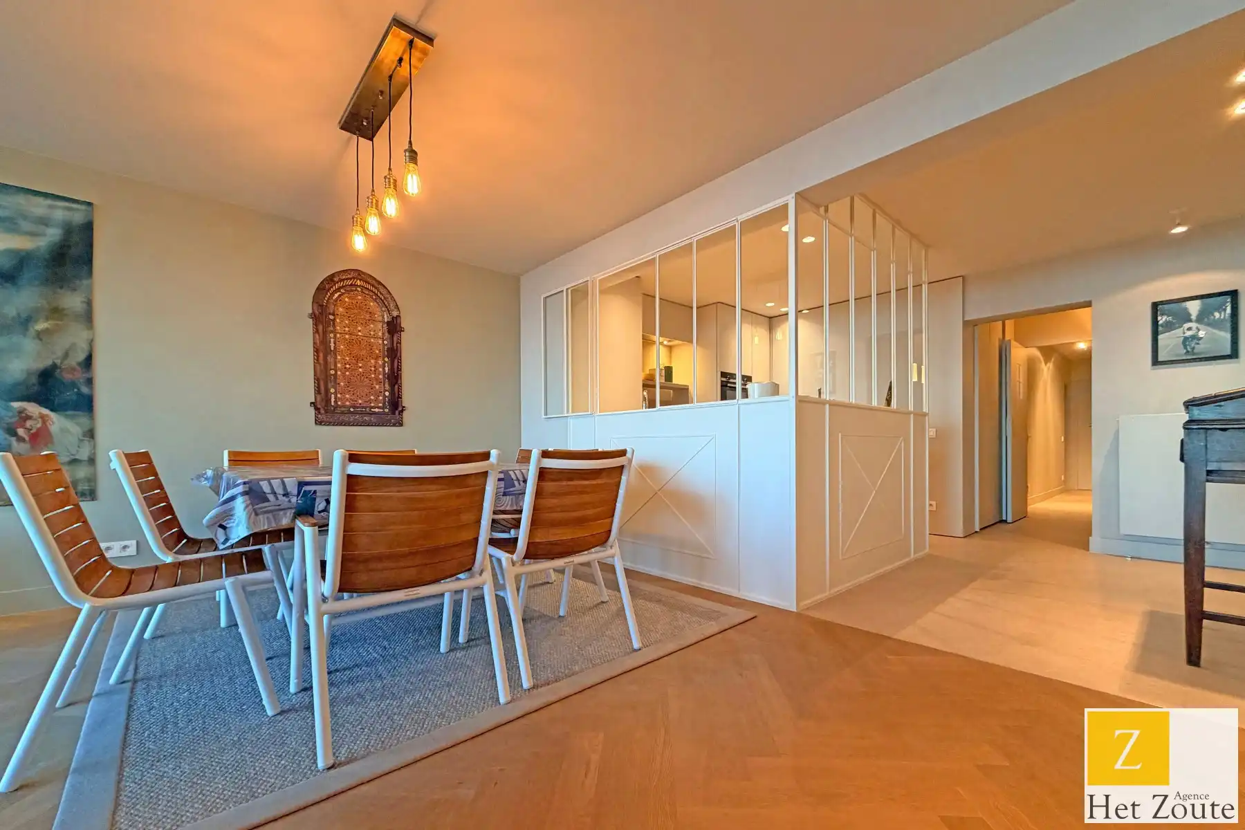 Appartement uitstekende staat -frontaal zeezicht-  Het Zoute foto 3