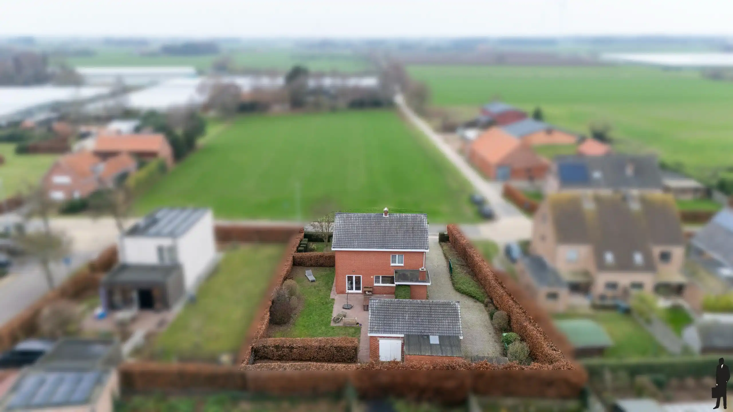 Projectgrond voor 2 halfopen bebouwingen te Minderhout foto 12