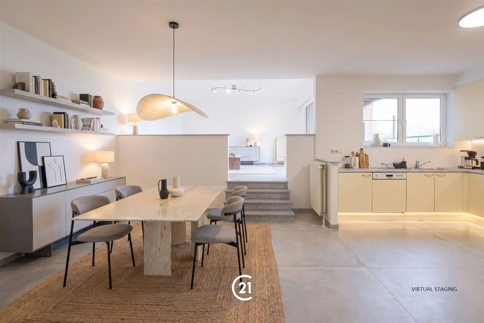 Lichtrijk appartement met 2 terrassen in het centrum van Grimbergen foto 6