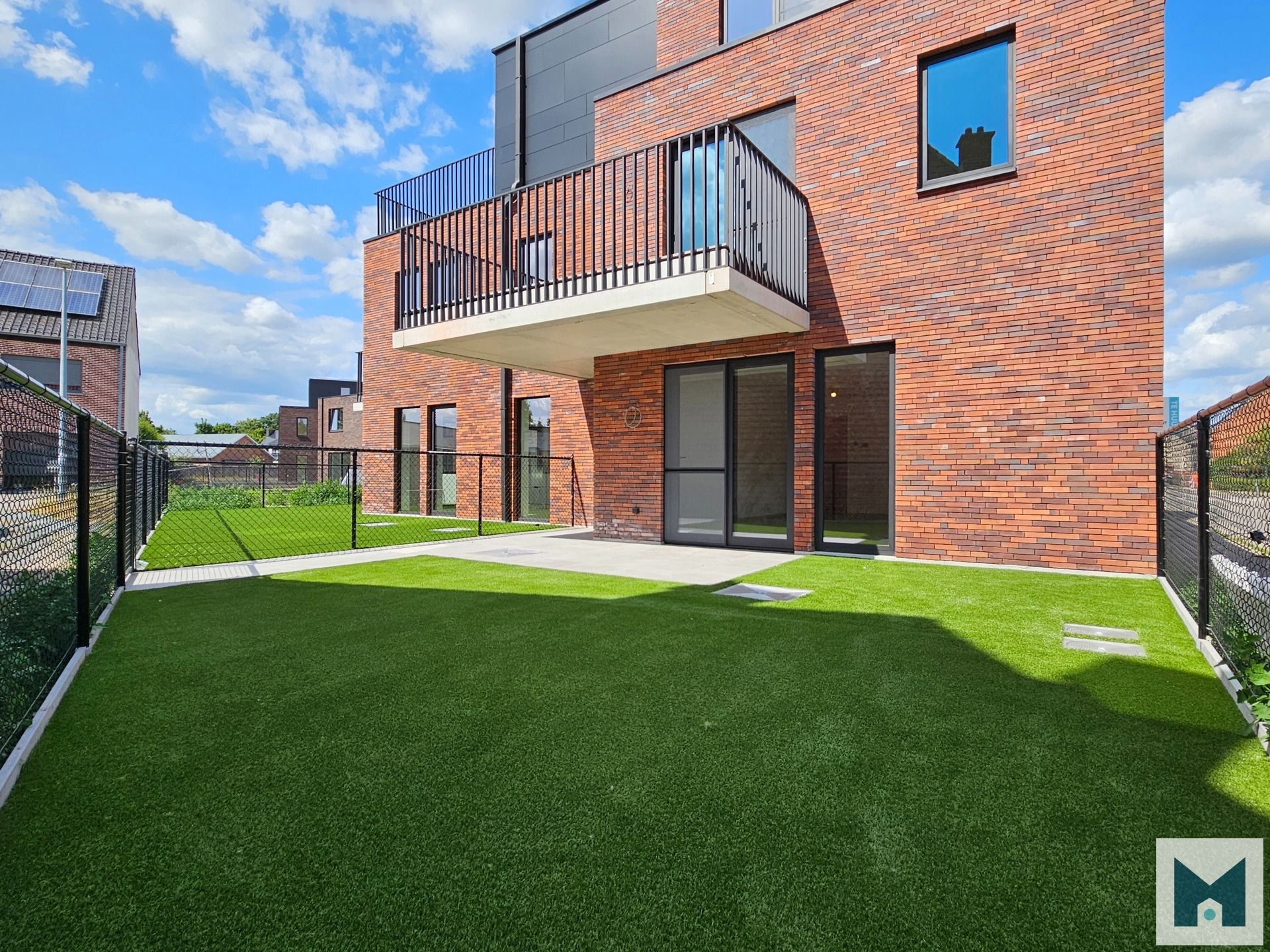 Lichtrijk, energiezuinig nieuwbouw appt met tuin te Oudegem! foto 11