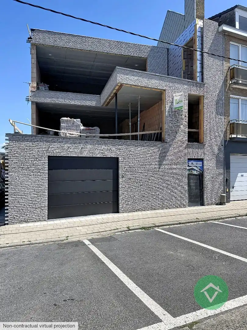 Appartement met 2 slaapkamers en een groot terras te Lichtervelde foto {{pictureIndex}}