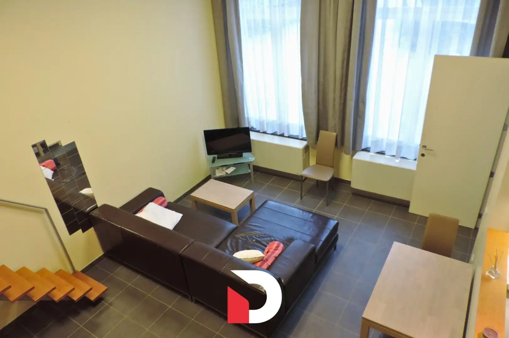 1 slaapkamer appartement in centrum Brugge foto 3