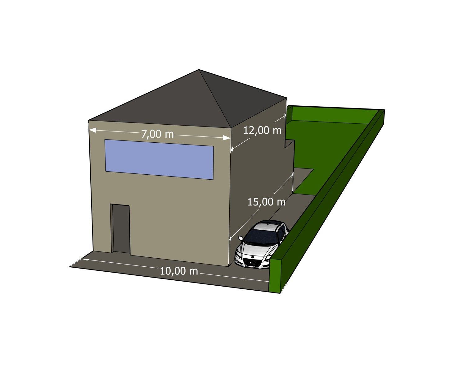 TE KOOP - bouwgrond voor halfopen bebouwing op 500m² foto 3