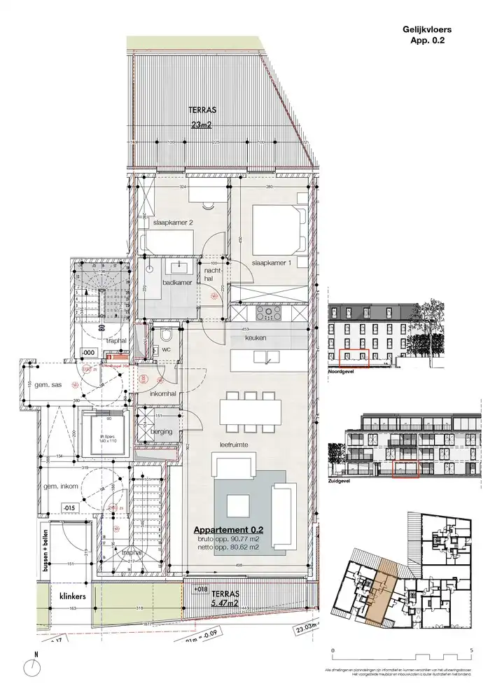Subliem 2-slaapkamerappartement van 80 m² op het gelijkvloers – Residentie Sint Amandus foto 8