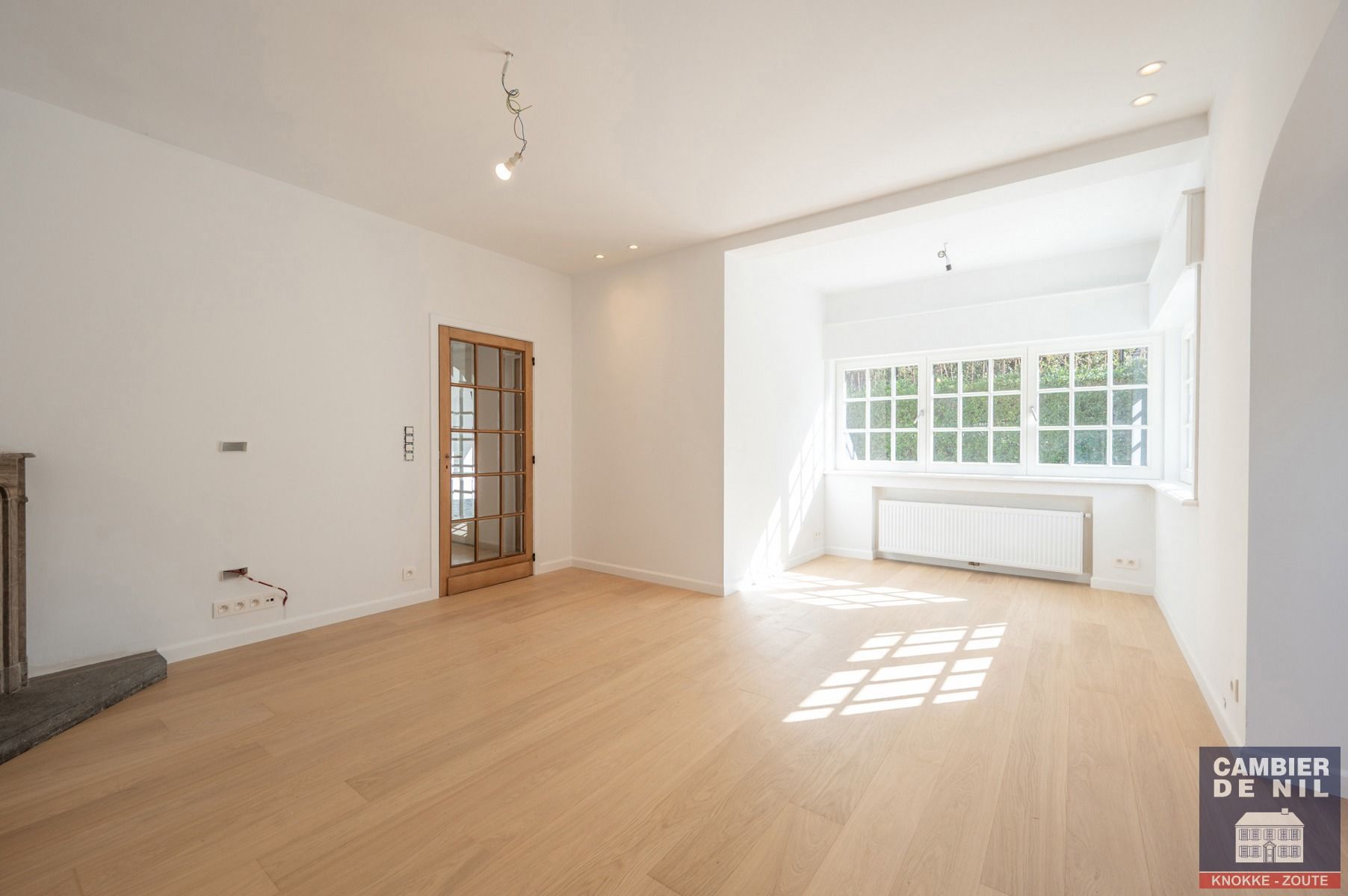 Gerenoveerde, ongemeubelde koppelvilla mmet zuidgerichte tuin - Zoute foto 12