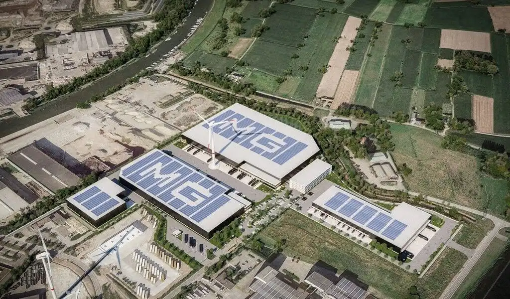 Bedrijfsgebouw op nieuwe logistieke site MG Park Kennedy te Gent foto 2