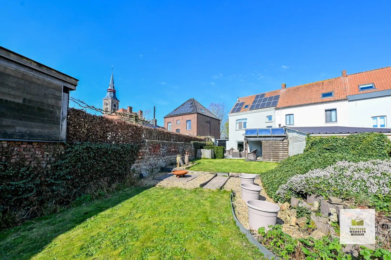 Woning met 3 slaapkamers, zuidgerichte tuin en garage in het hart van Oedelem foto 23