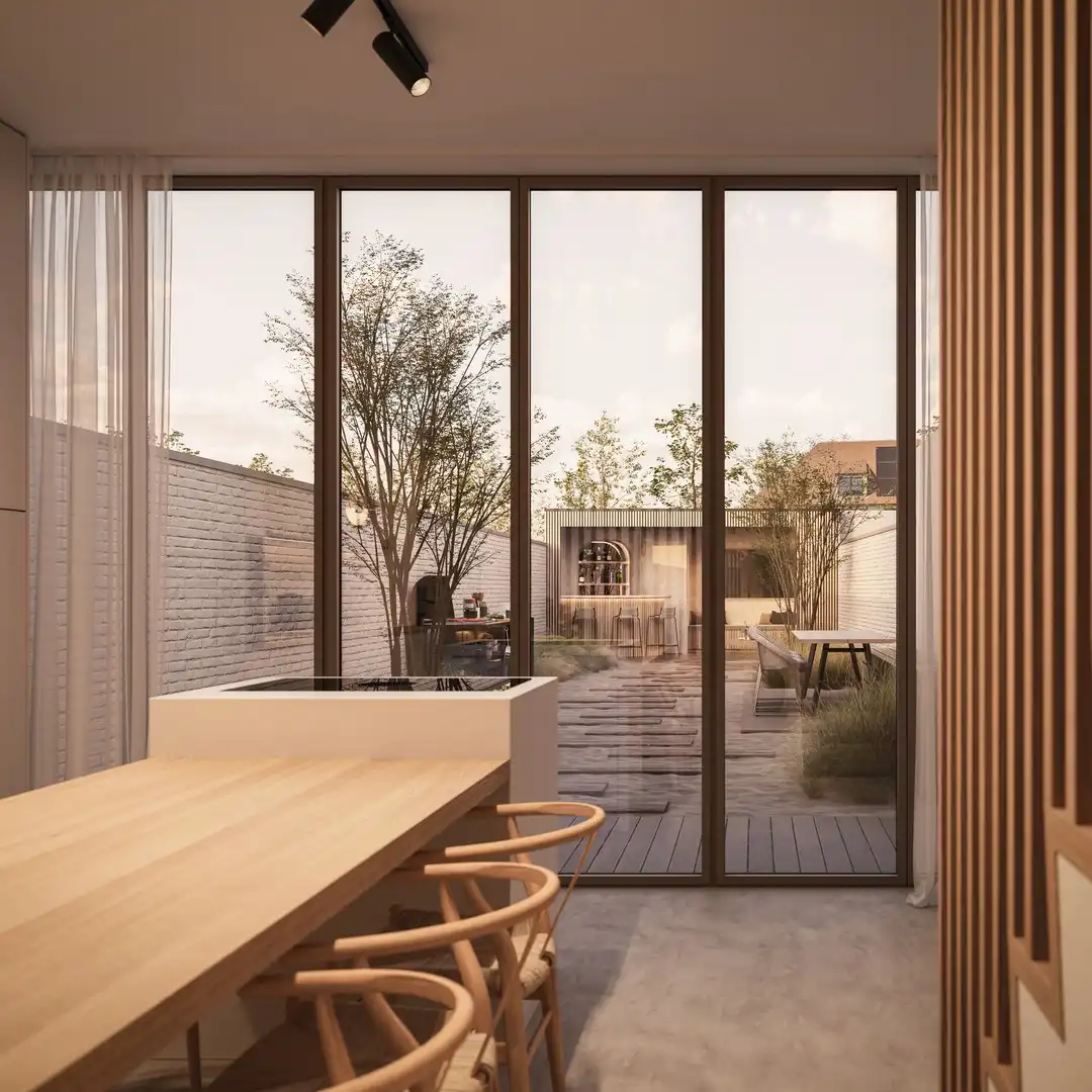 Unieke kustwoning in uitvoering met duinentuin — Oud-Knokke. foto 8