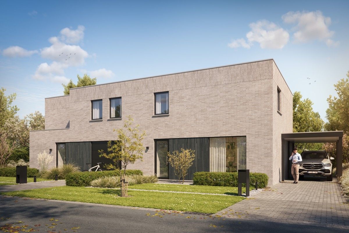 HECTAAR BOUWT 2 HALFOPEN NIEUWBOUWWONINGEN TE OOSTDUINKERKE foto {{pictureIndex}}